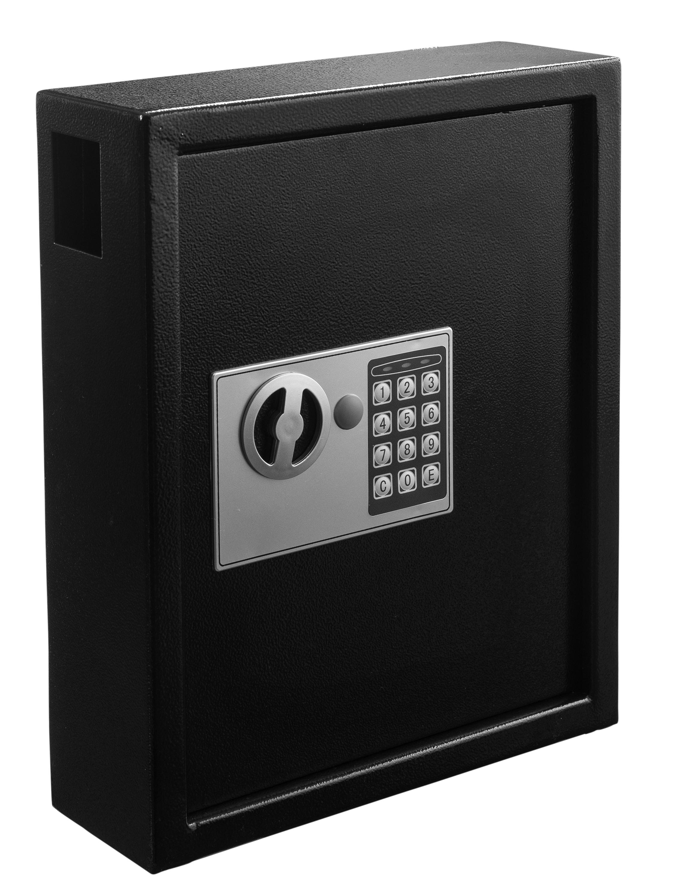 40-Key Steel Digital Lock Key Cabinet with 140 Key Tags