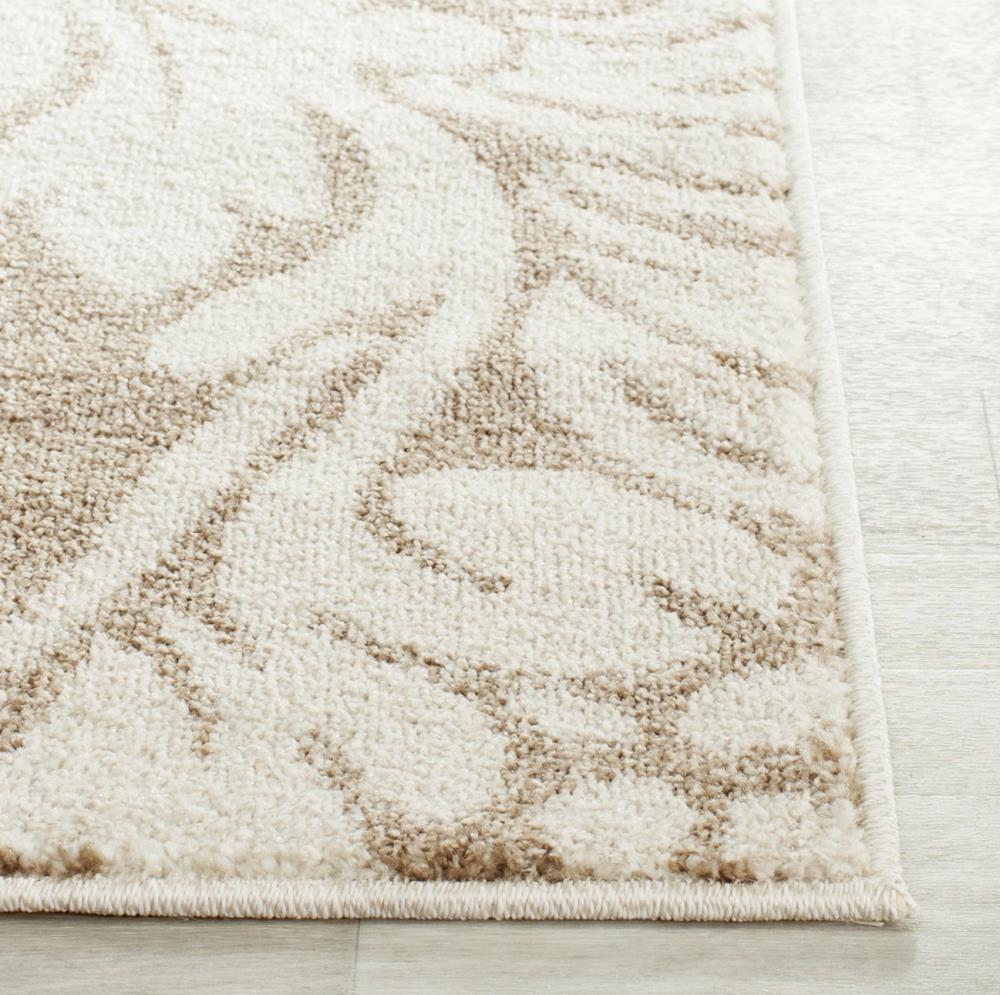Amherst AMT425 Power Loomed Indoor Runner Rug - Wheat/Beige - 2'3"x13' - Safavieh