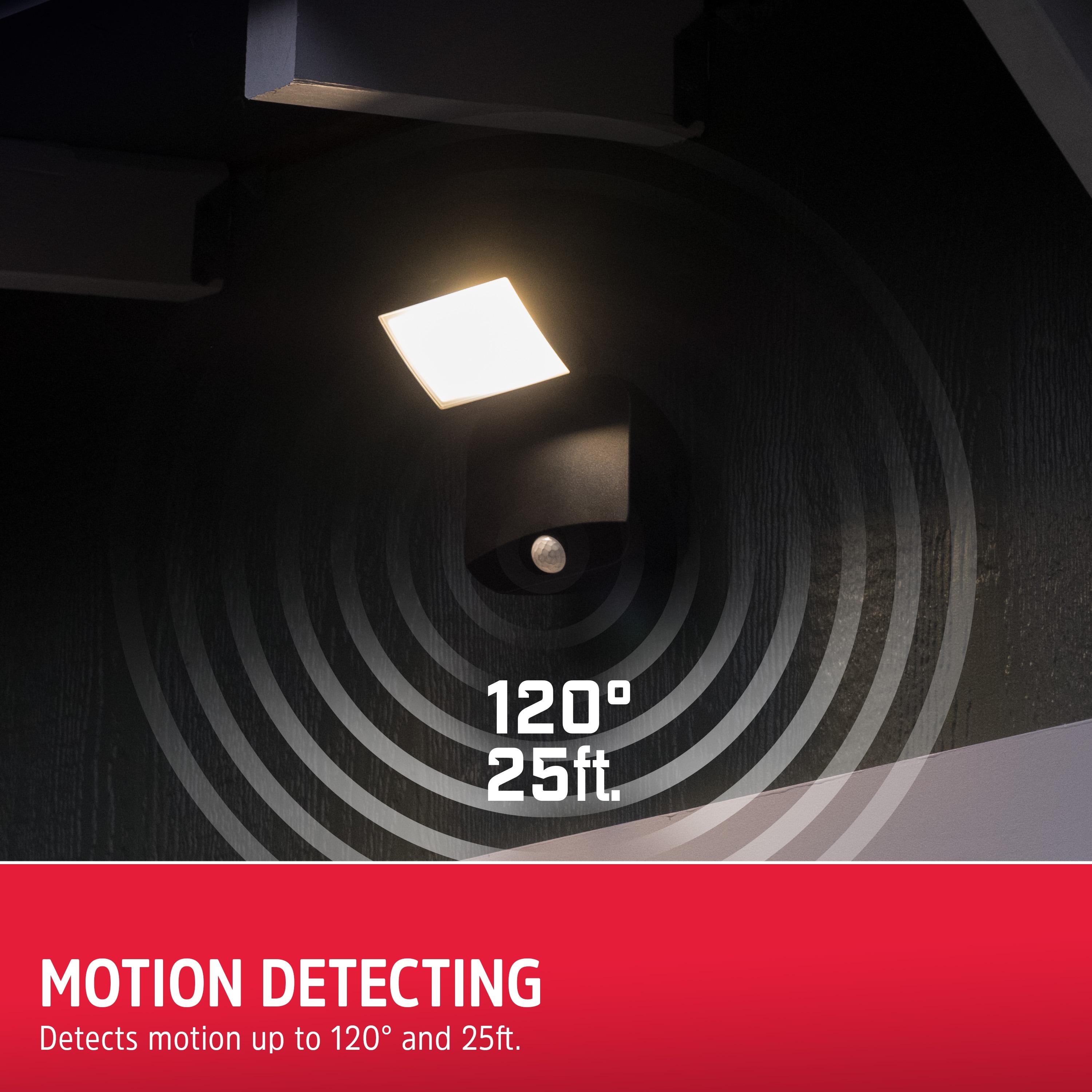 Energizer Battery Operated Motion Sensing LED Security Light, Single Head, 300 lumens, 40777