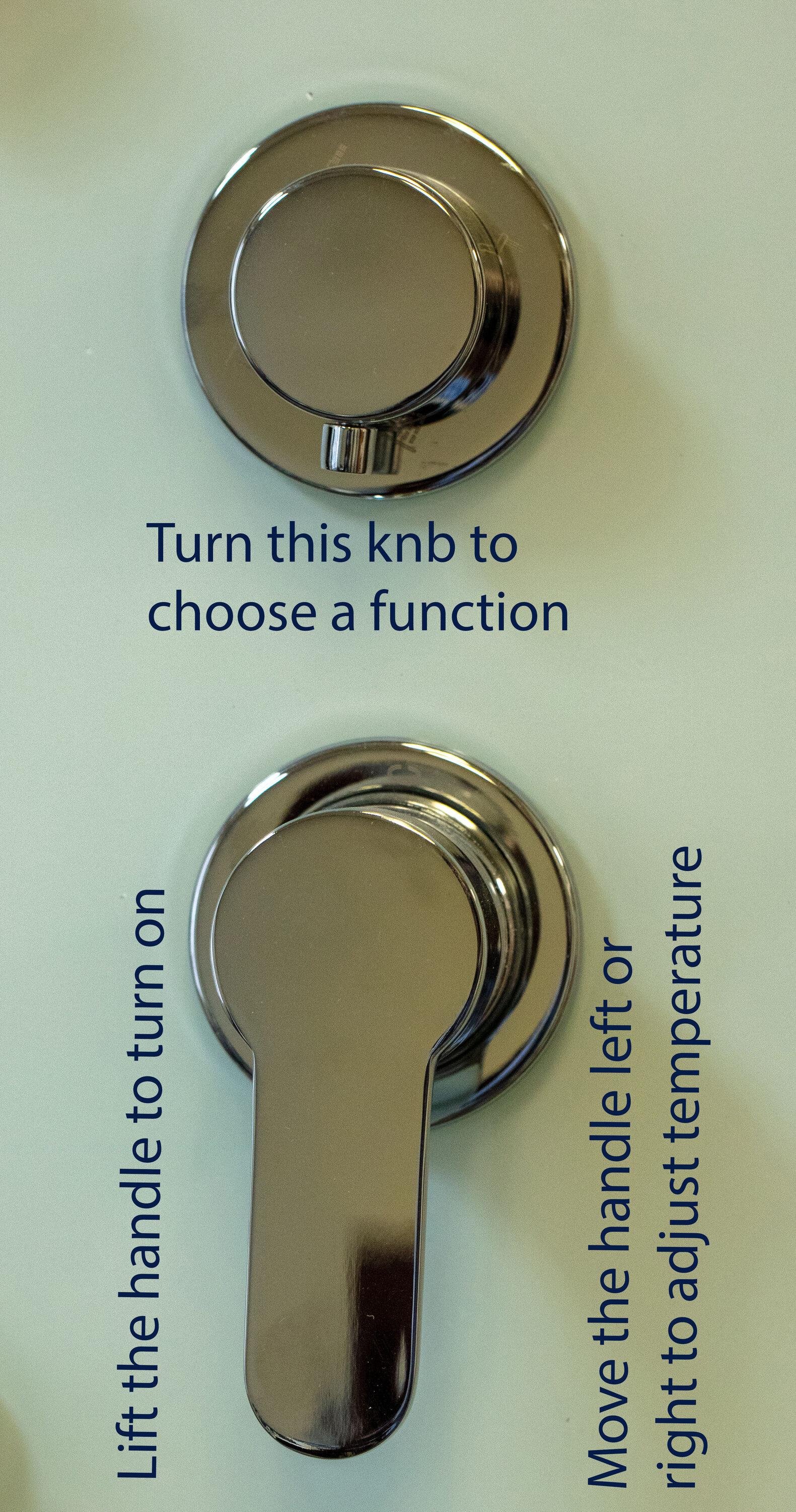 Heirloom Shower Kit S-3636 White (Left-Hand)