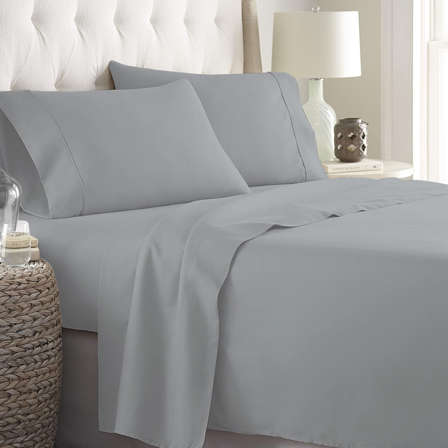 100% Cotton Lightweight Percale Weave Sheet Set