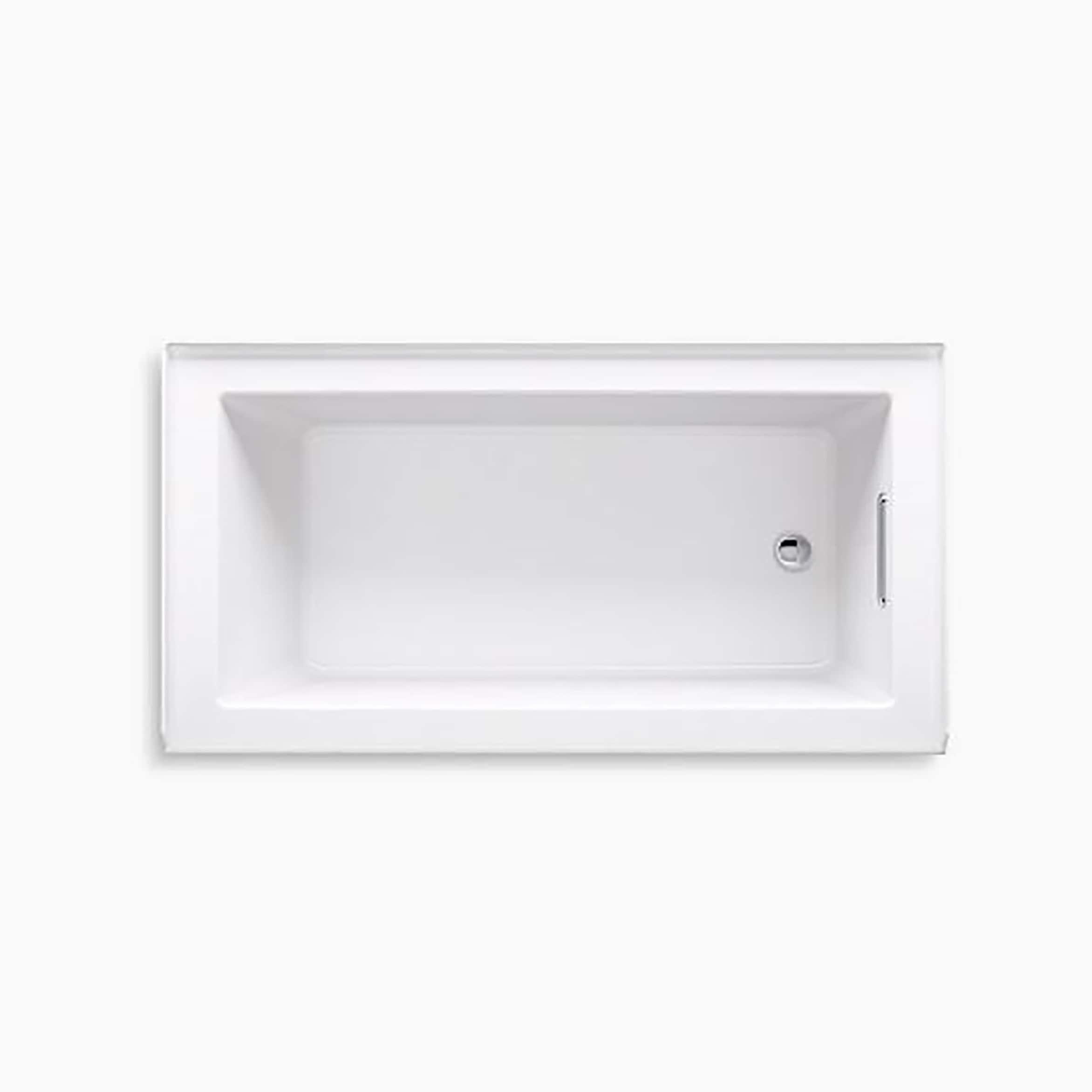 Underscore 60" x 32" Alcove Soaking Bathtub