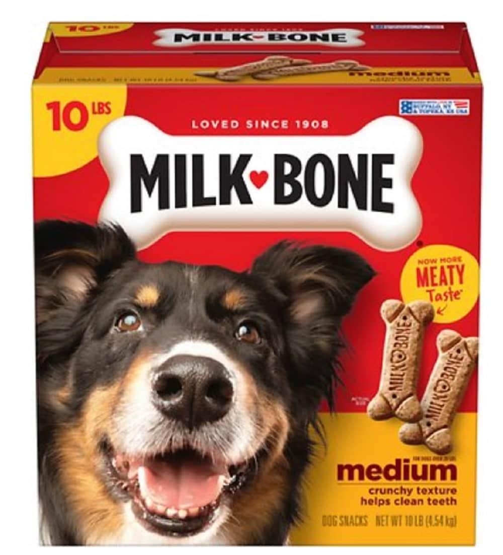 Milk-Bone Biscuits Flavored Medium Dog Treats - 10lbs