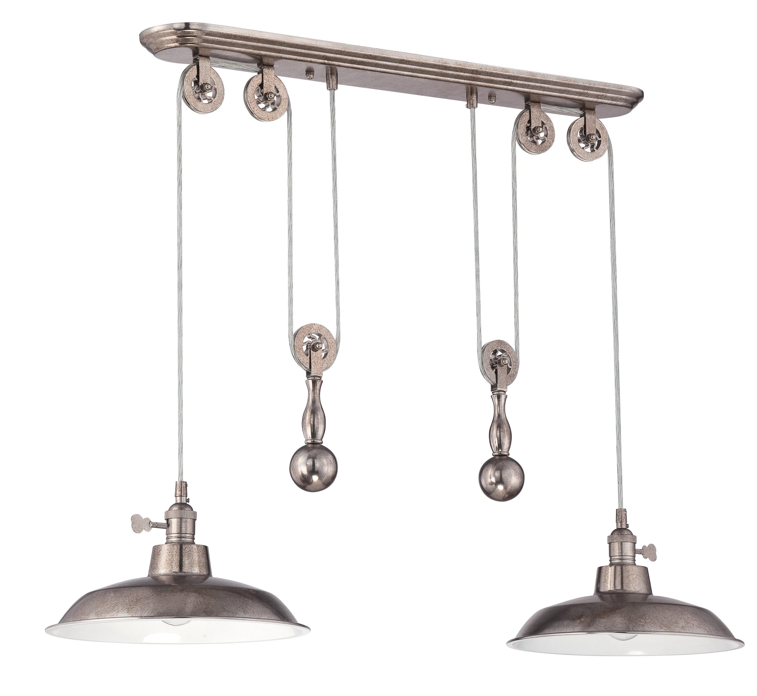Pulley 2 - Light Kitchen Island Pendant