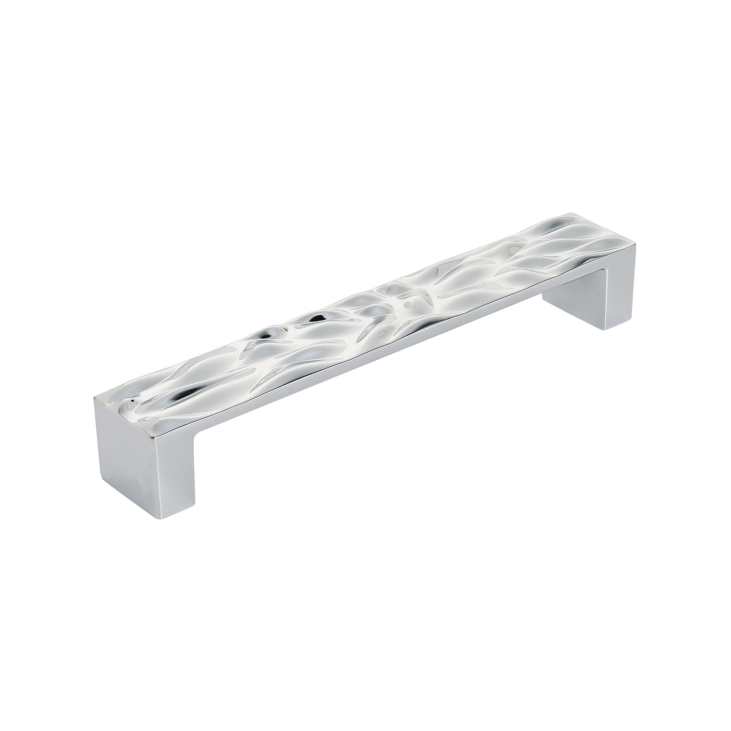 Amerock | Cabinet Pull | Polished Chrome | 6-5/16 inch (160 mm) Center to Center | Calathea | 1 Pack | Drawer Pull | Drawer Handle | Cabinet Hardware