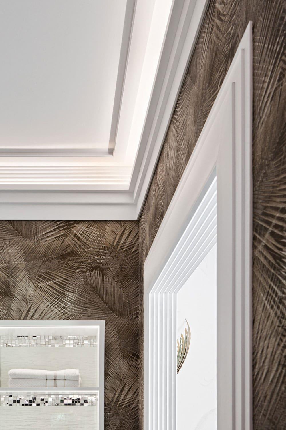 Orac Decor 1-1/4 in x 6-1/8 in x 78-3/4 in Primed White Plain Polyurethane Crown Moulding