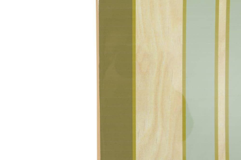 Storied Home Lacquered Wood Surfboard Wall Decor: Modern Beachfront Style, Hangs Vertically or Horizontally