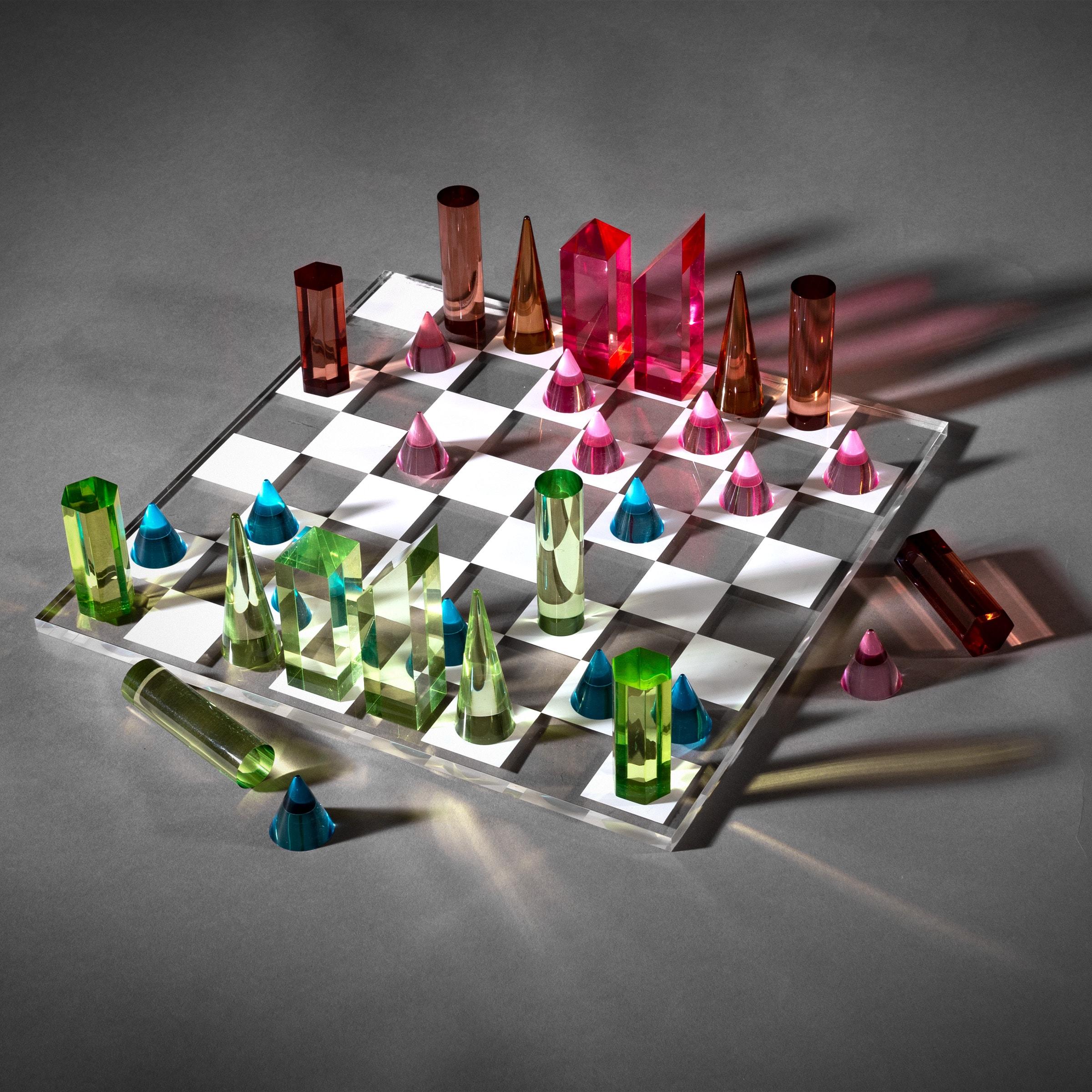 Trademark Games 2 Player Acrylic Chess