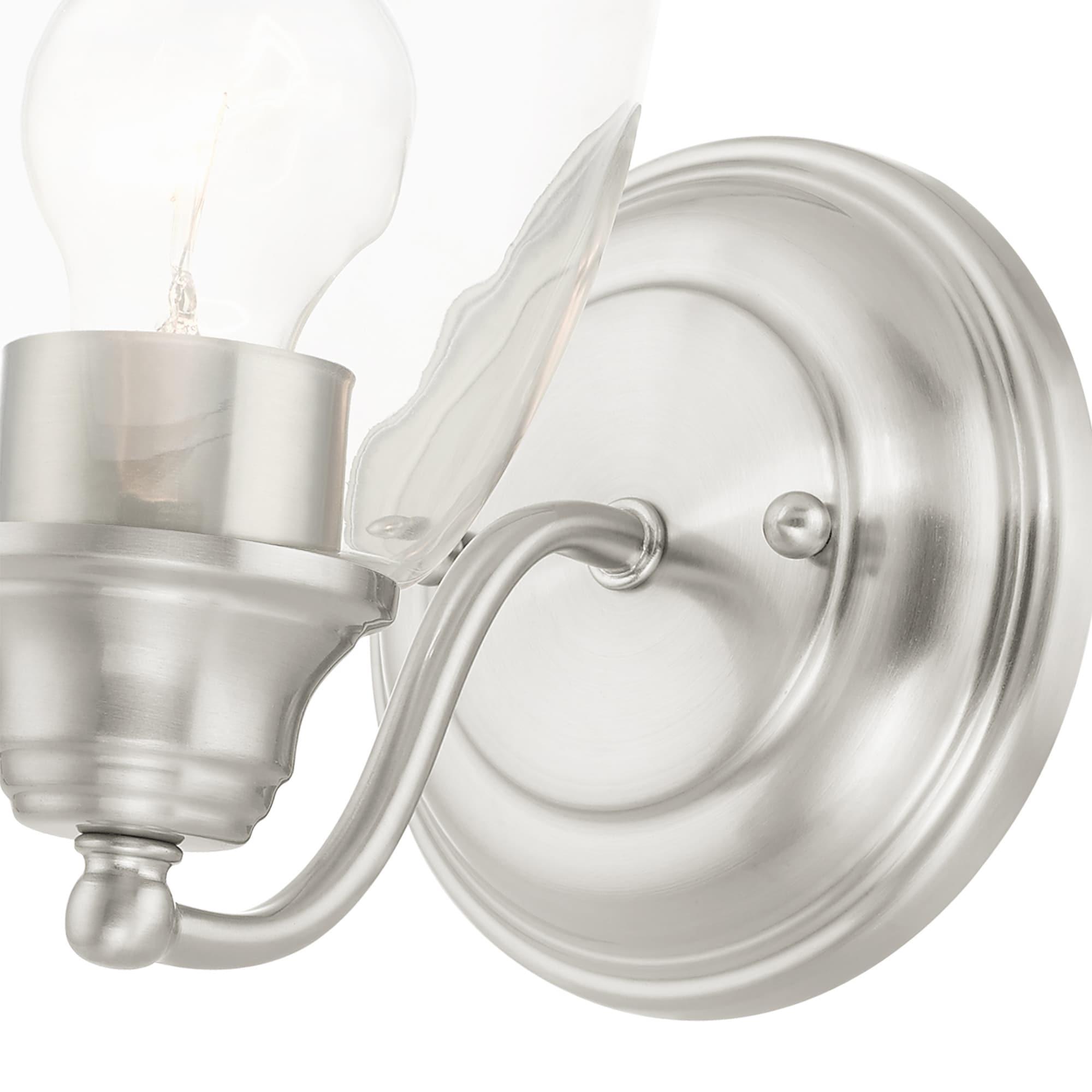 Livex Lighting Montgomery 1 - Light Vanity in  Brushed Nickel