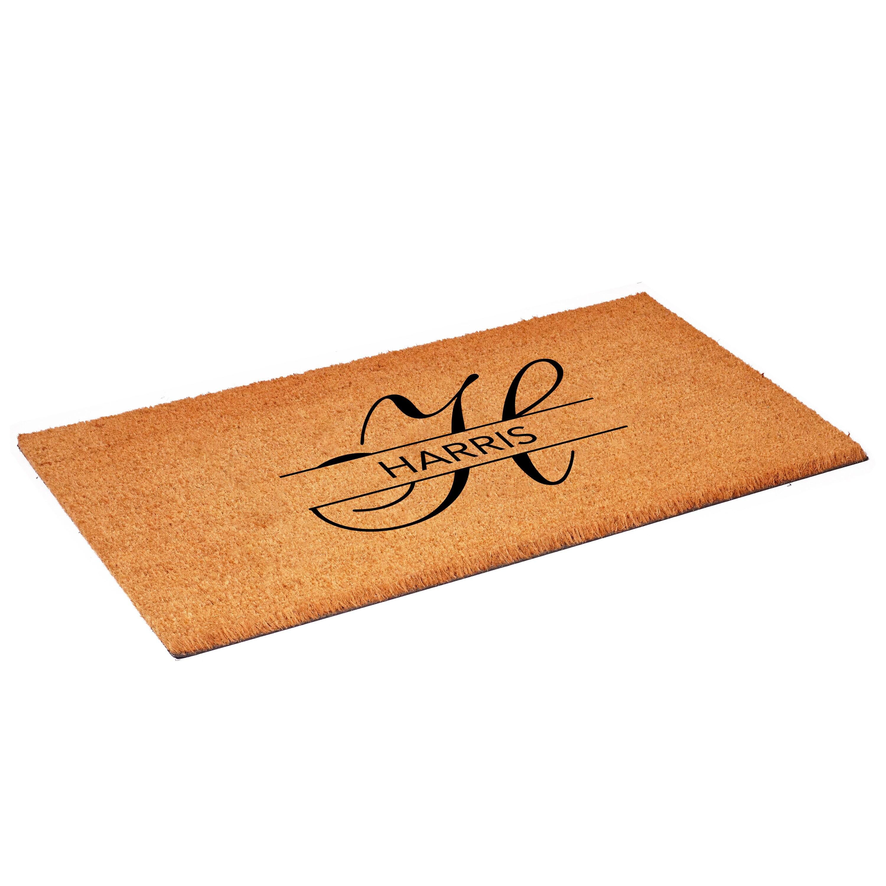 Calloway Mills 110831729 Harris Personalized Doormat 17" x 29"