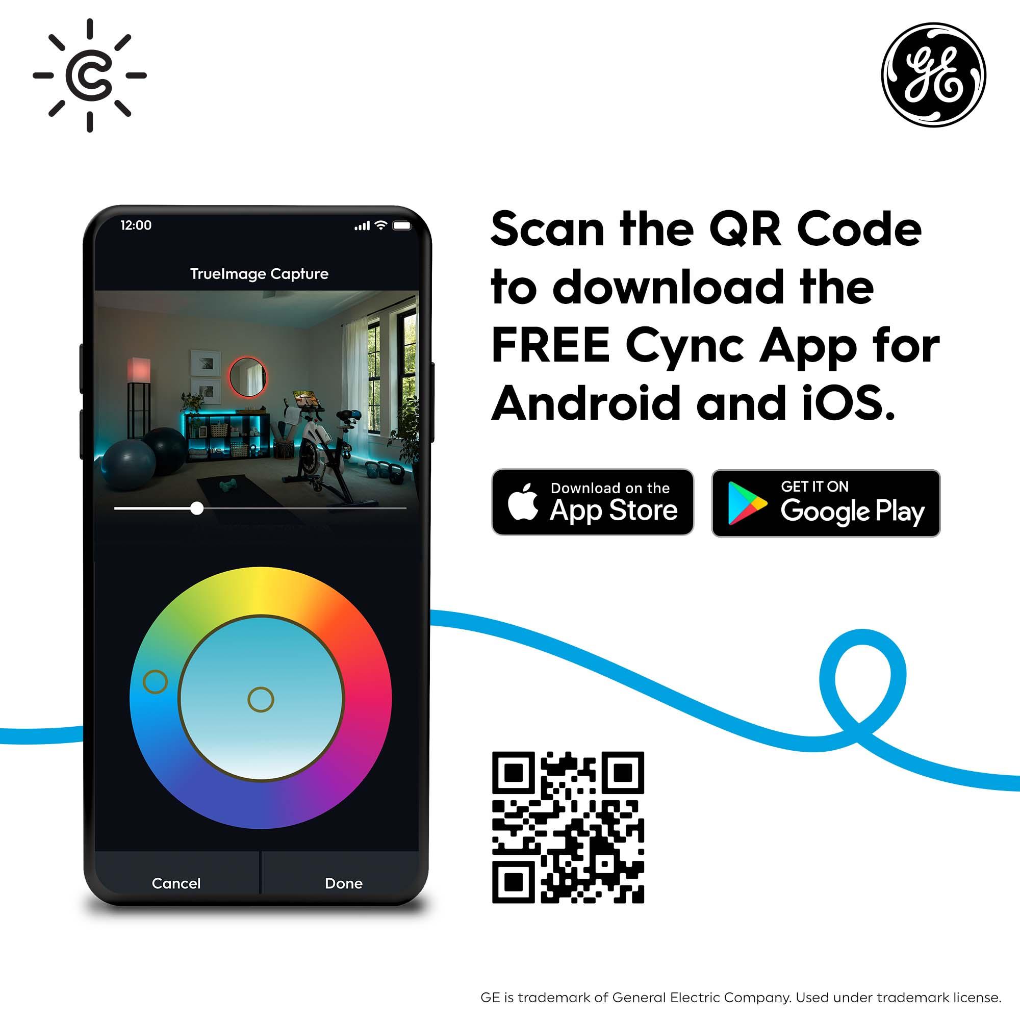 C by GE On/Off 3-Wire Smart Switch - Works with Alexa + Google Home Without Hub, Button Style Smart Switch, Single-Pole/3-Way Replacement, White