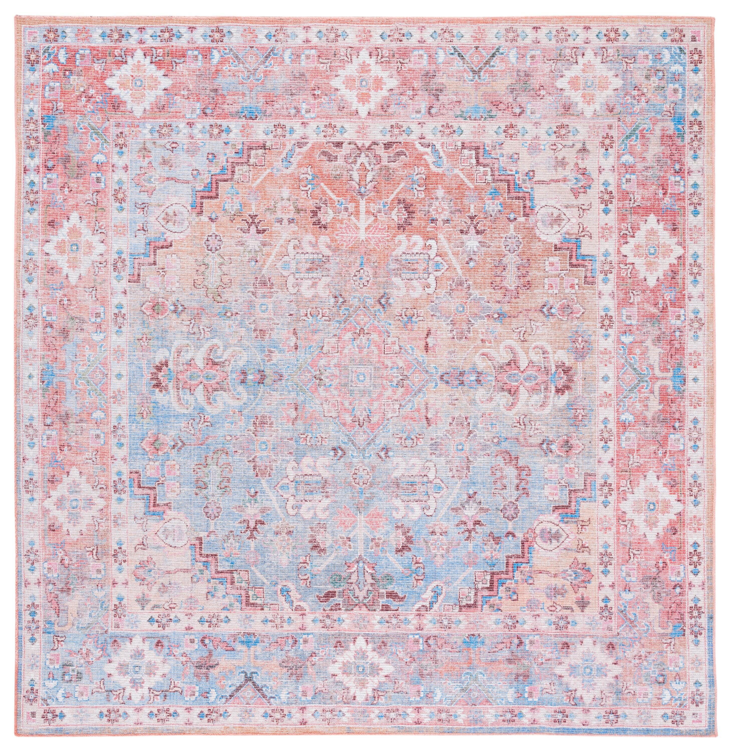 Mistana™ Teen Briana Oriental Pink/Blue Area Rug
