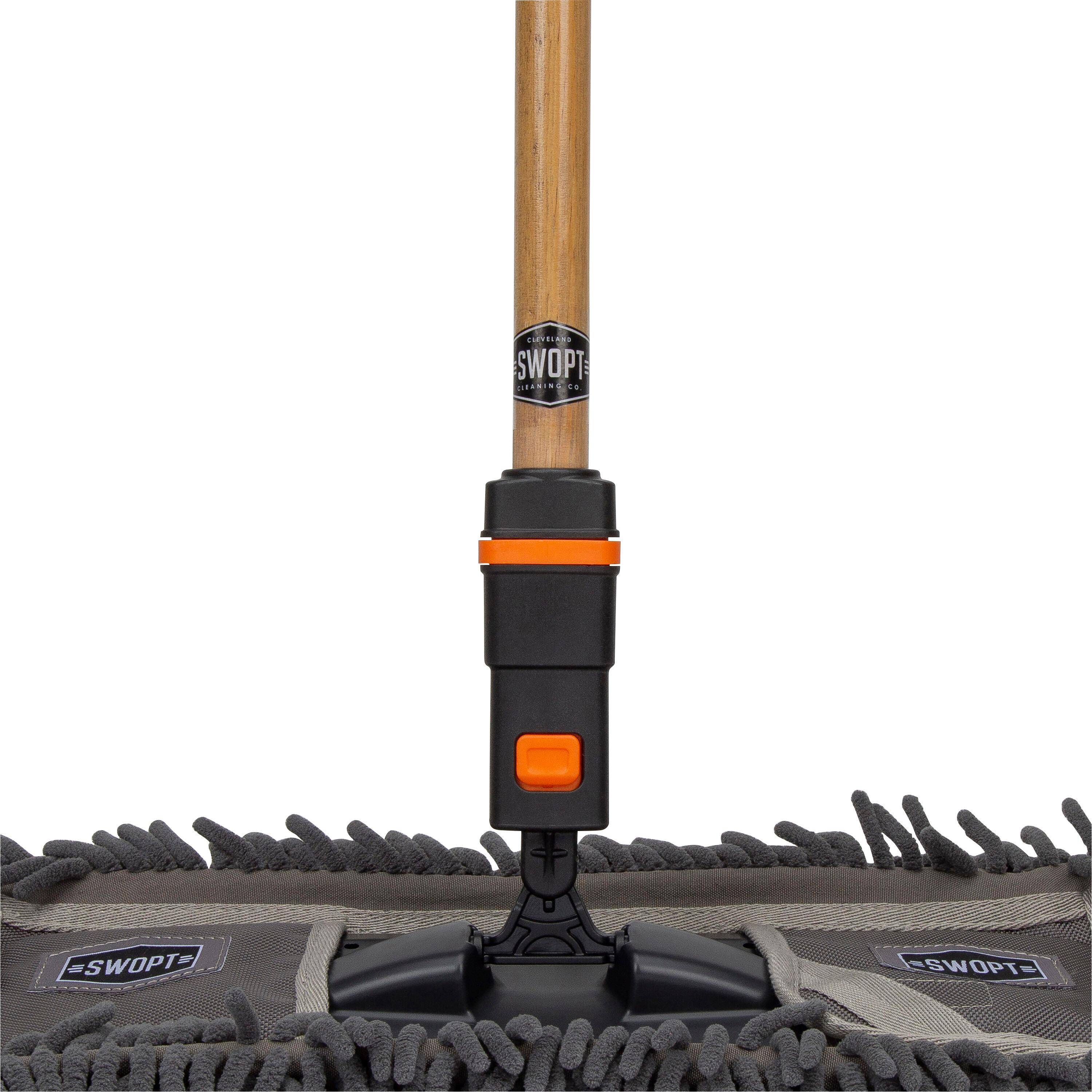 SWOPT Head Only 18 in Smooth Surface Microfiber Dust Mop