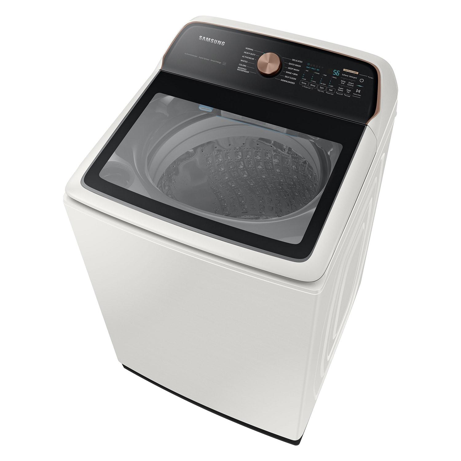 Samsung Samsung 5.5 cu. ft. Extra-Large Capacity Smart Top Load Washer with Auto Dispense System WA55CG7500AEUS