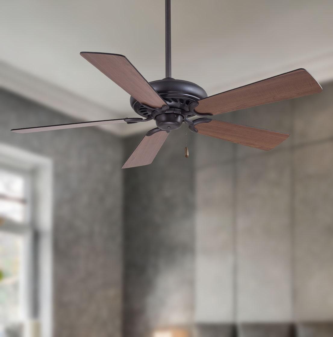 52" Supra 5 - Blade Standard Ceiling Fan with Pull Chain