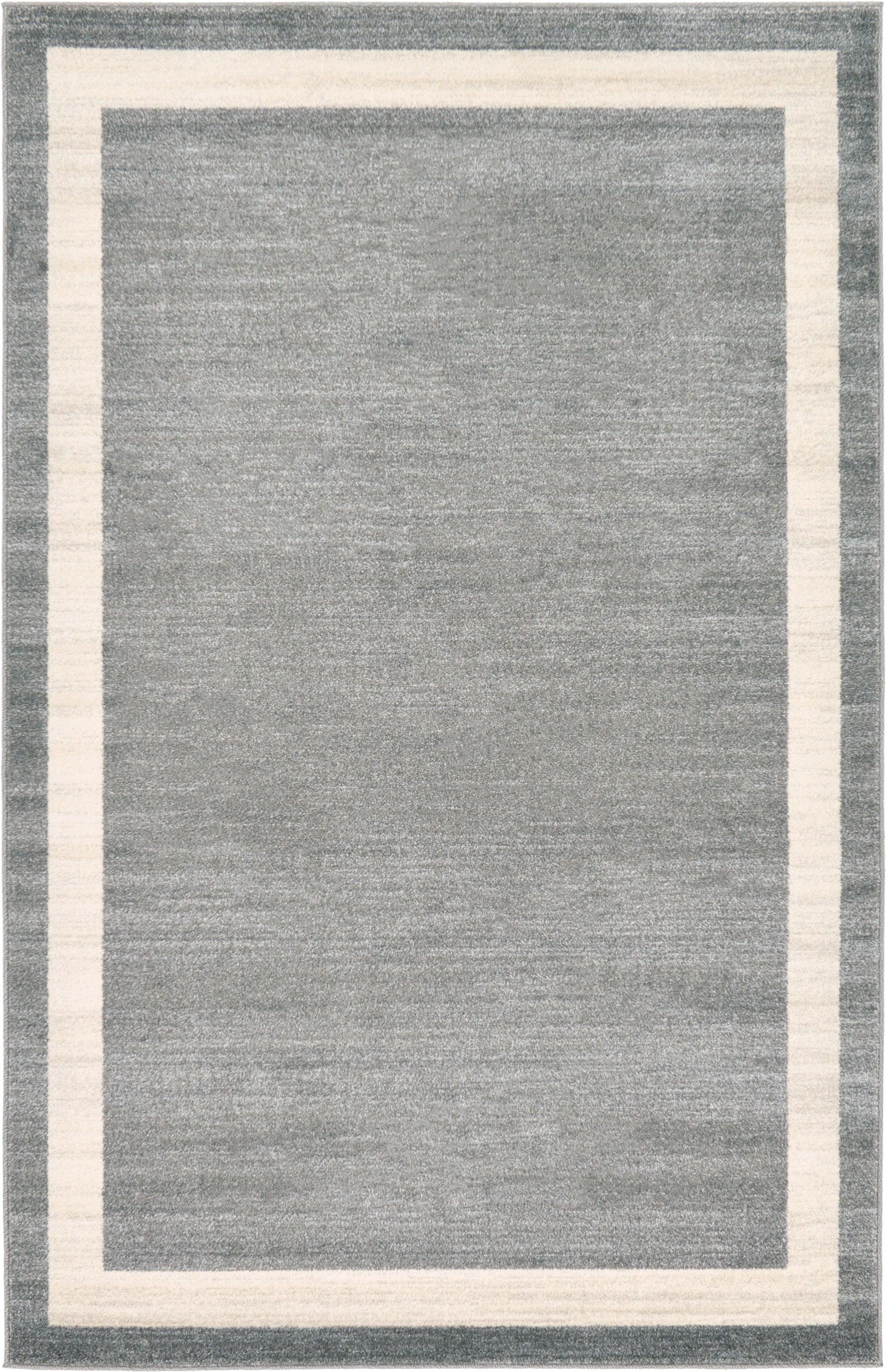 Del Mar Maria Gray 5' 0 x 8' 0 Area Rug