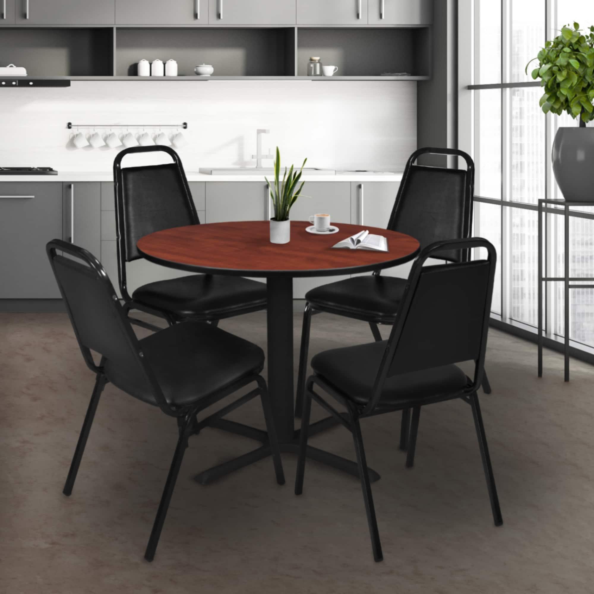 Cain Square X-Base Breakroom Table