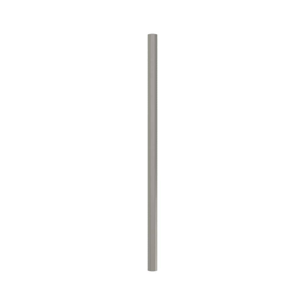 Amerock Caliber 10-1/16 inch (256mm) Center-to-Center Satin Nickel Cabinet Pull