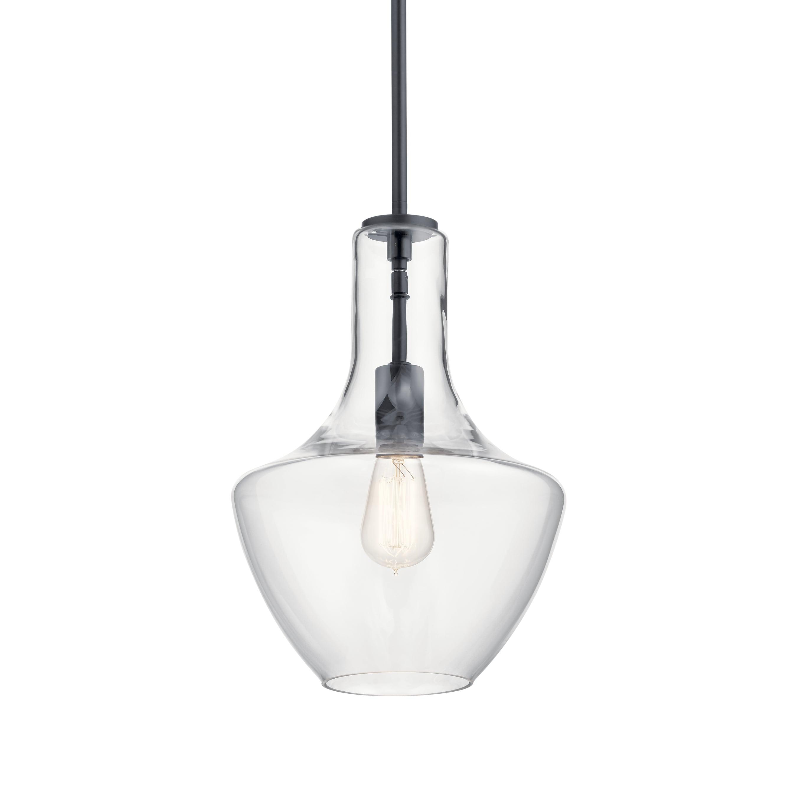 Kichler Lighting Everly 1 - Light Pendant in  Black