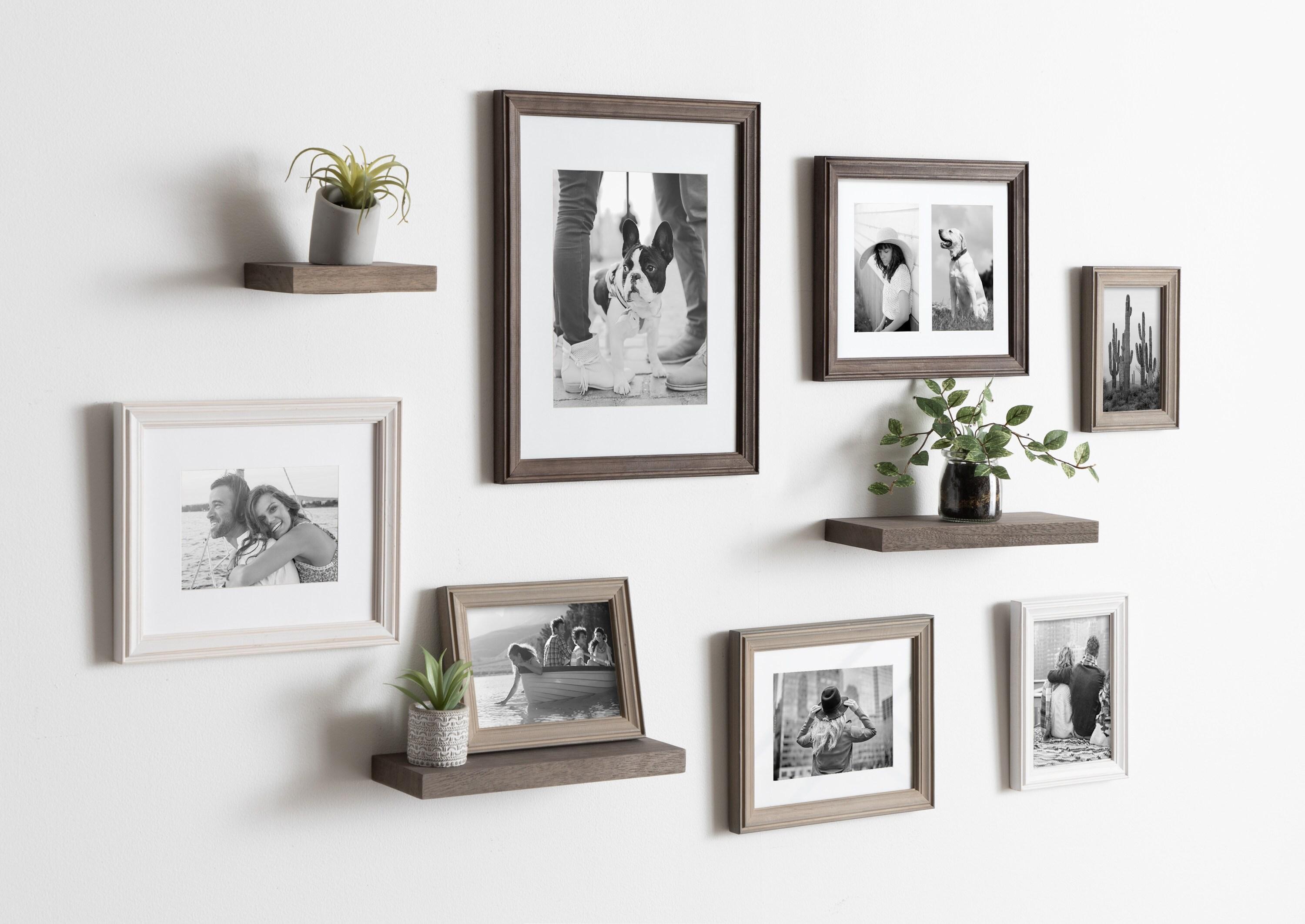 10pc Bordeaux Frame Box Set Gray/Brown - Kate & Laurel All Things Decor