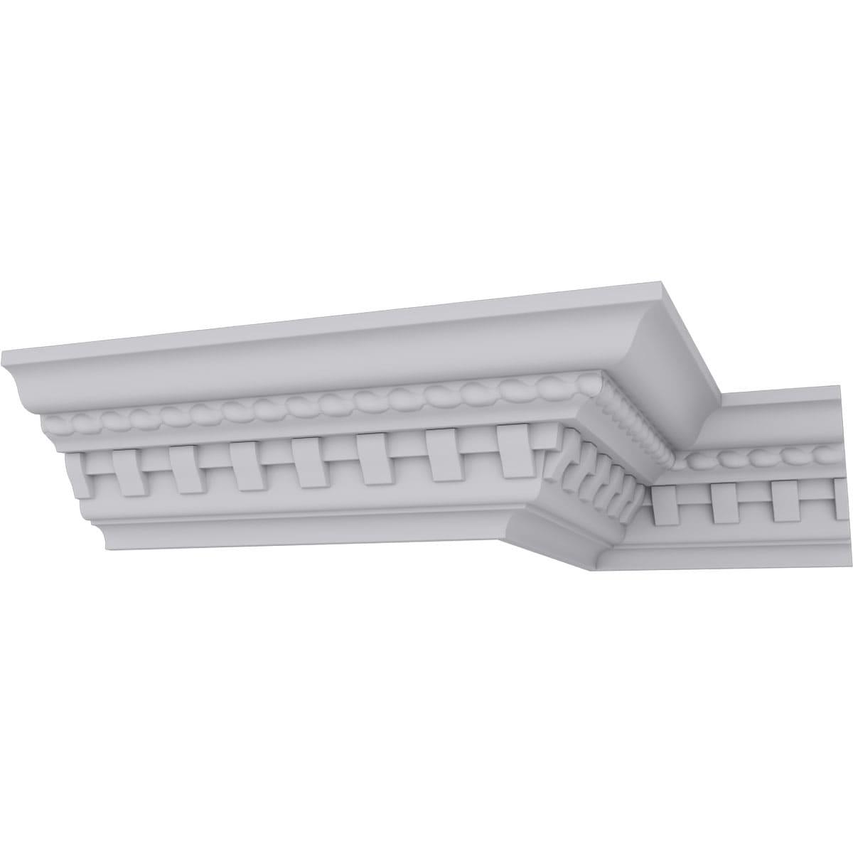 Bulwark Dentil and Rope Crown Moulding