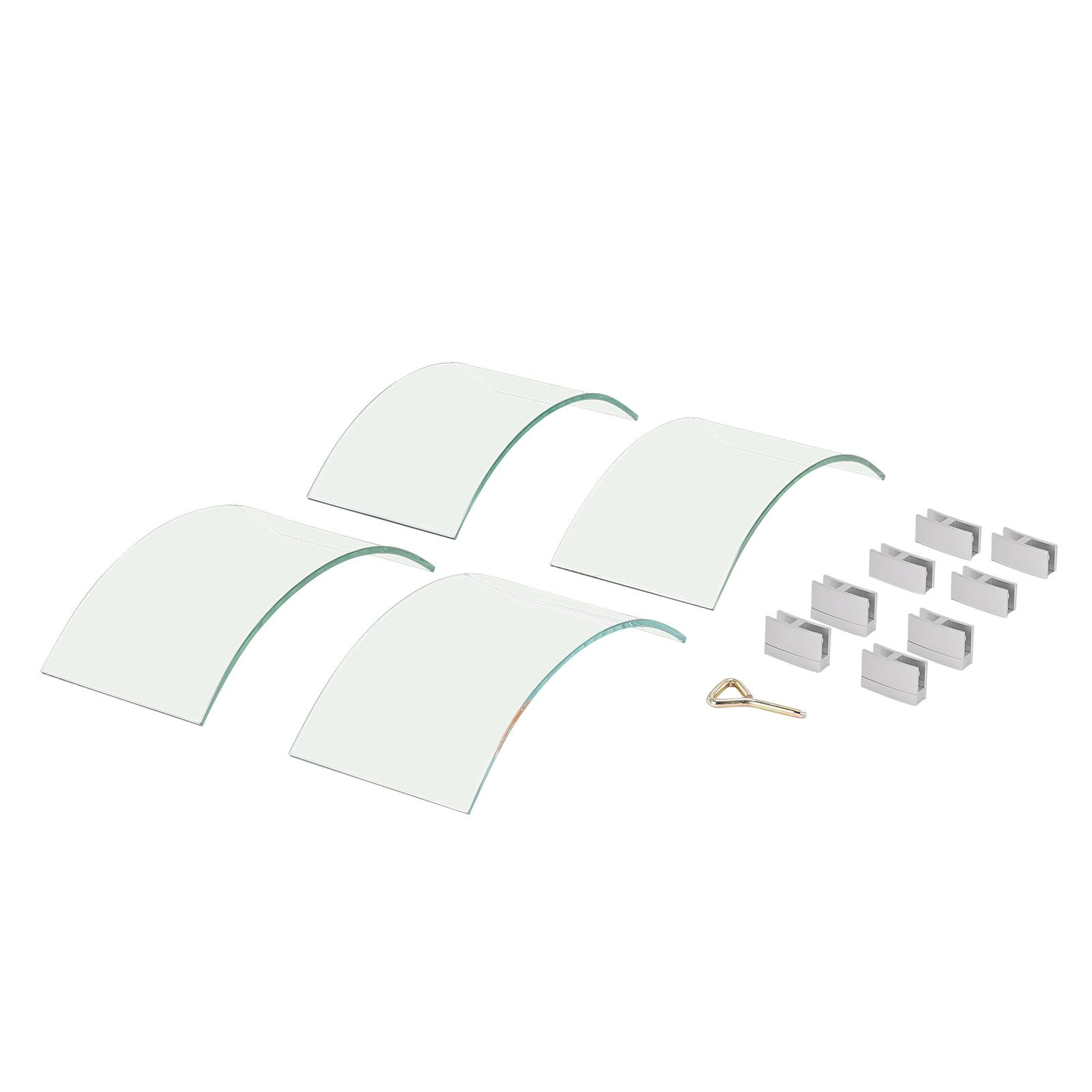 VEVOR Circle Stainless Steel Fire Pit Accessory (Set of 4)