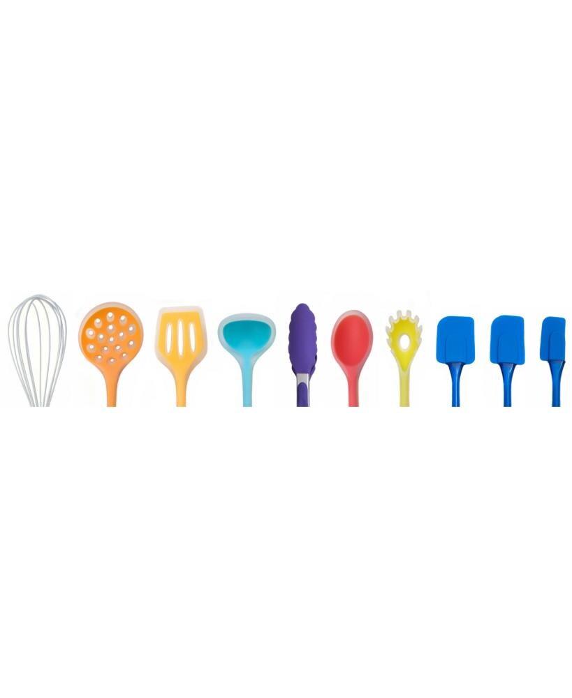 Ozeri 11 Piece Cooking Utensil Set with Utensil Crock