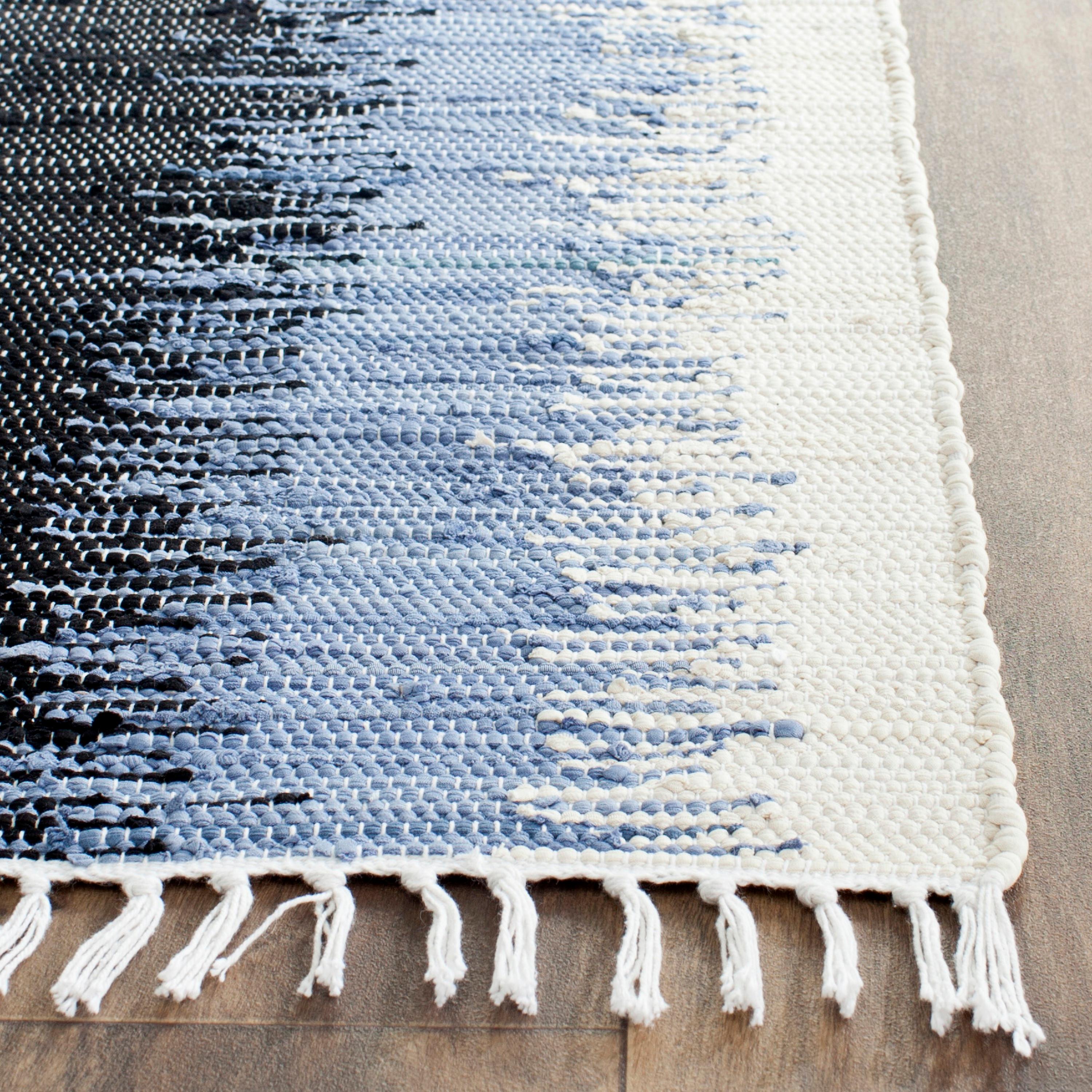 Montauk MTK710 Hand Woven Runner Rug - Grey/Black - 2'3"x6' - Safavieh.