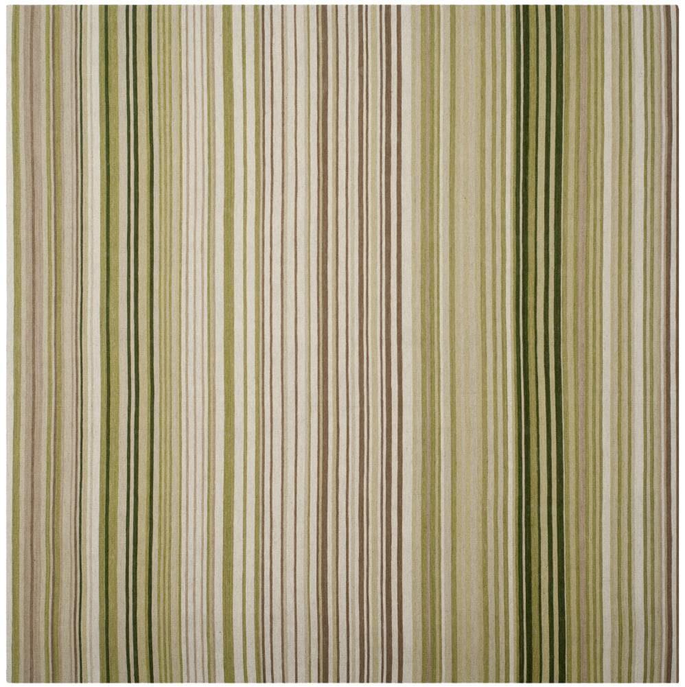 Marbella MRB273 Hand Loomed Indoor Area Rug - Green - 7'x7' - Safavieh.