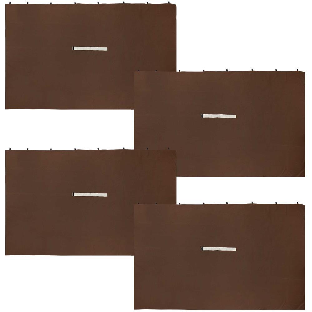Arlmont & Co. Solomon Arlmont & Co. Fabric Side Wall for Gazebo (Set of 4)