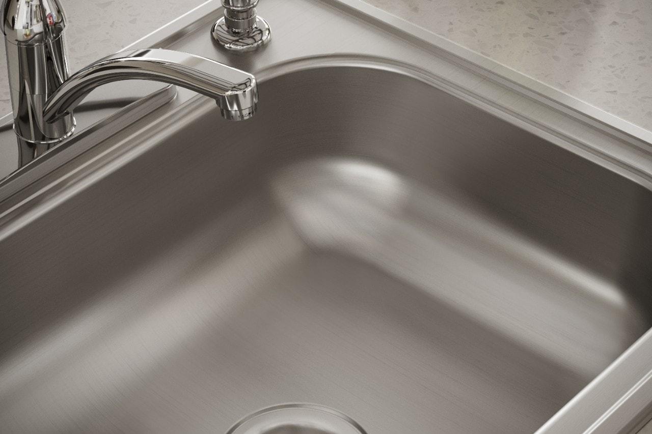 Dayton 25" L x 22" W Drop-In Kitchen Sink