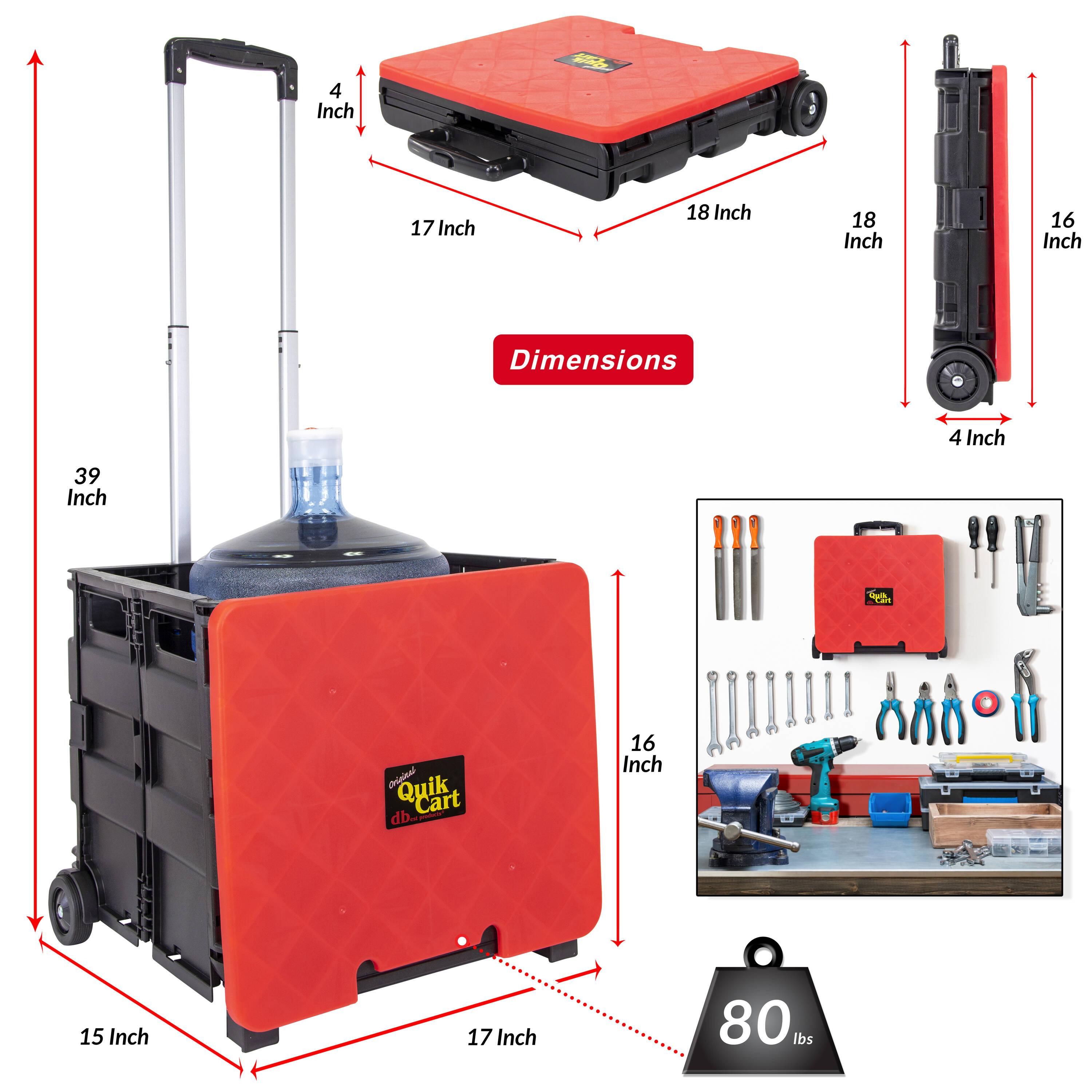 dbest products dbest products Quick Cart with Lid