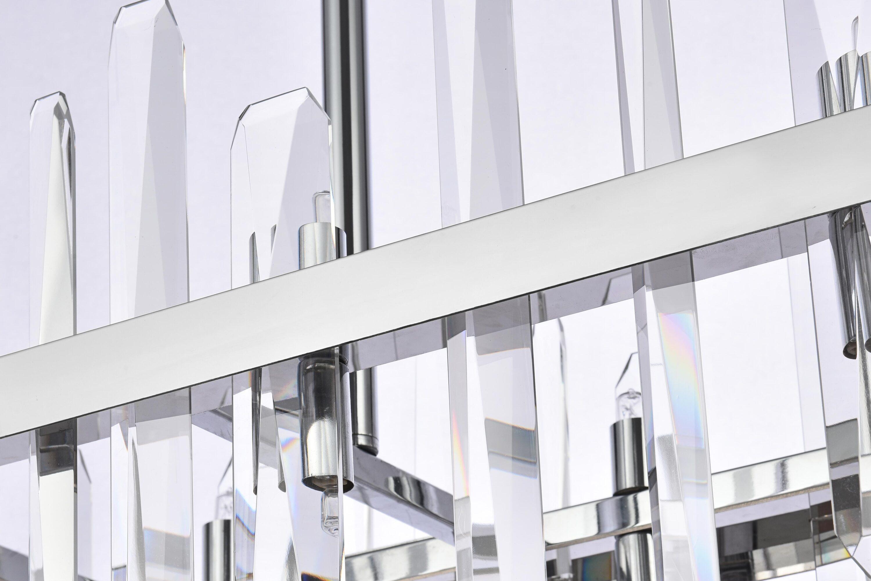 Elegant Lighting Serena 16 - Light Chandelier in  Chrome