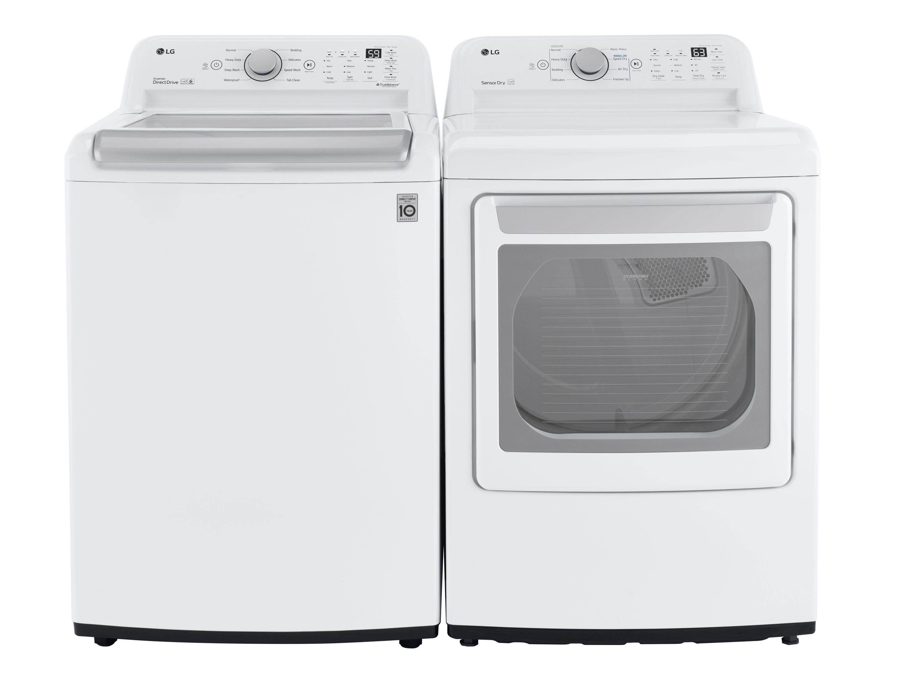 7.3 Cu. Ft. Ultra Large Capacity Electric Dryer With Sensor Dry Technology