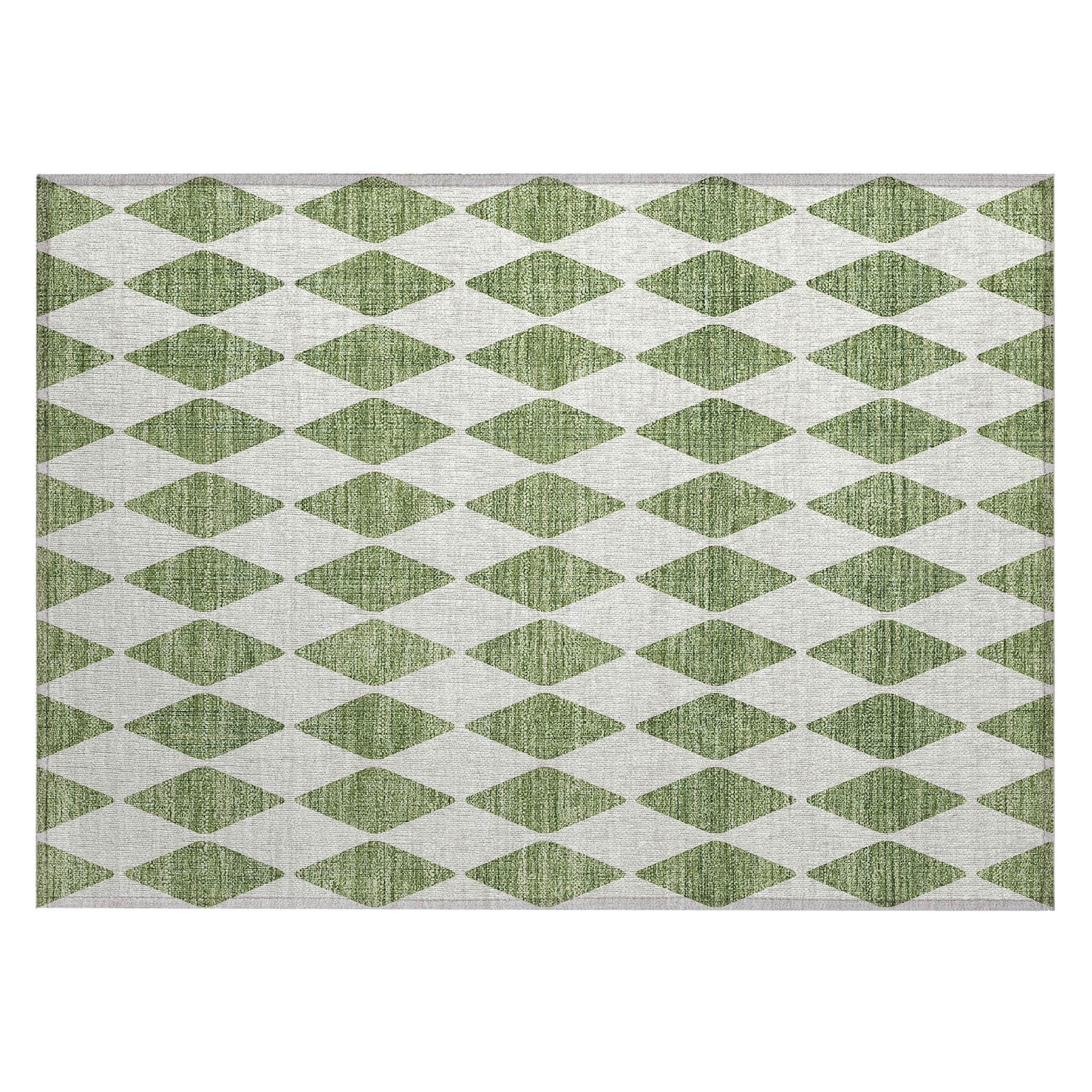 Dalyn Rug Company & Addison Rugs Chronille ACN578 Alfombra Verde de 1'8" x 2'6"