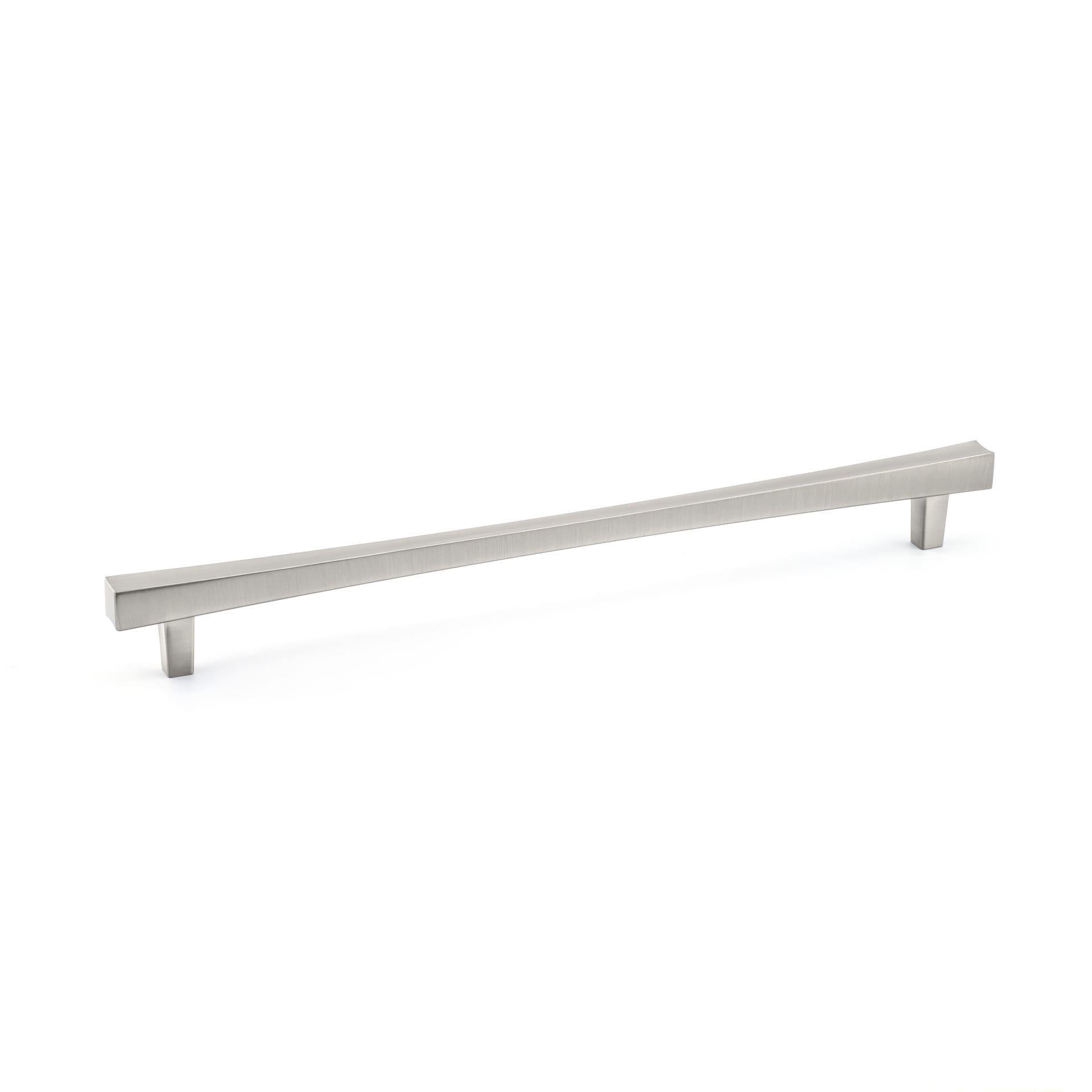 Richelieu Hardware - BP7227256195 - Transitional Metal Pull - 7227 - 10 1/8 in (256 mm) - Brushed Nickel Finish