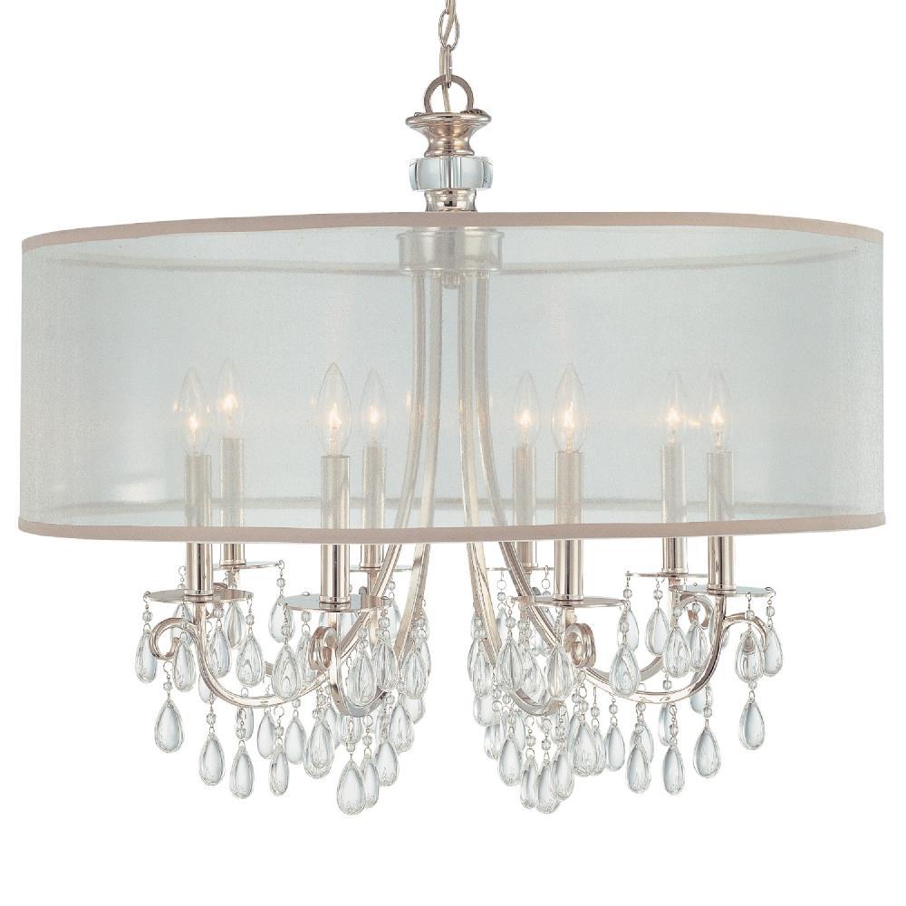 Crystorama Lighting - Eight Light Chandelier - Chandelier - Hampton - Eight