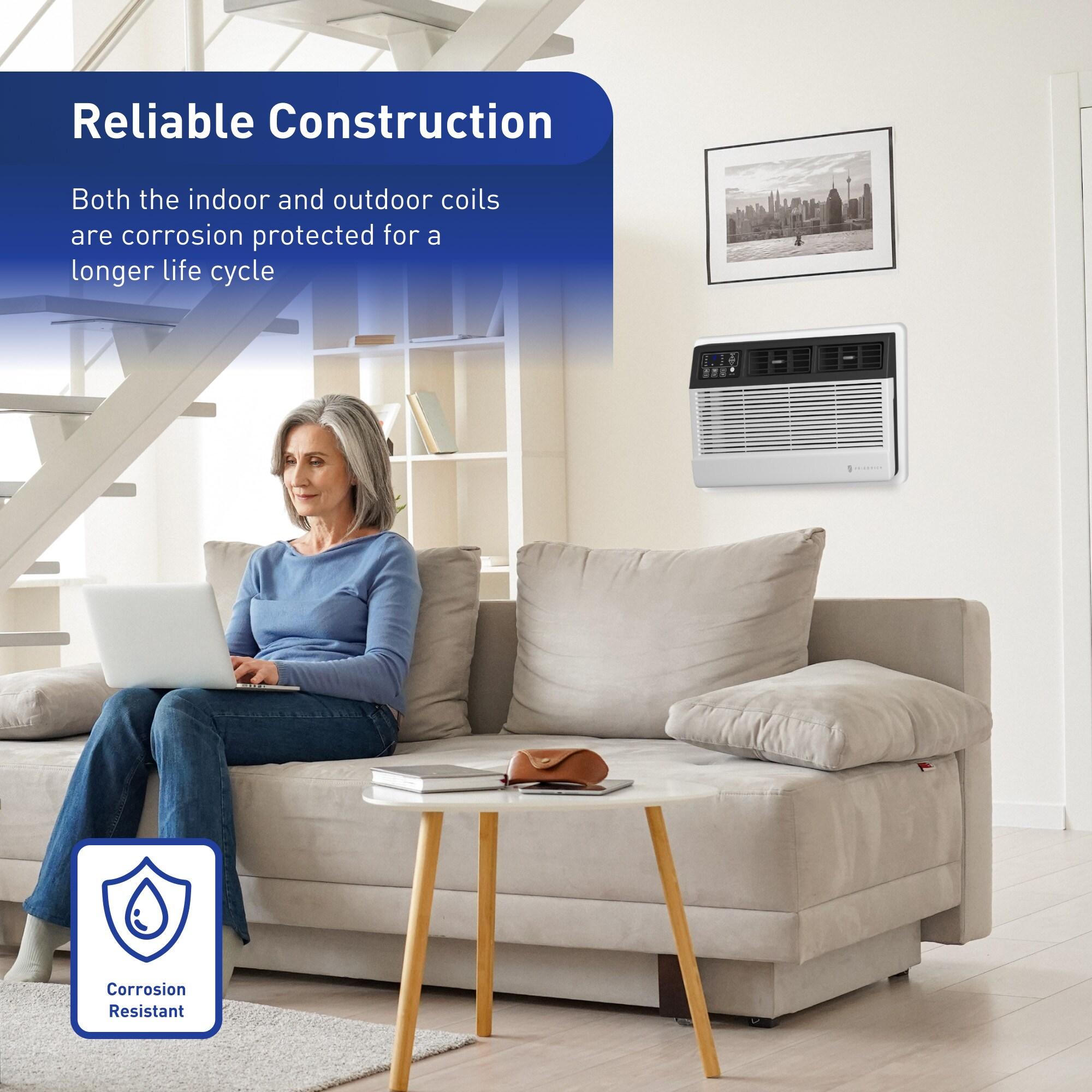 Friedrich 8000 BTU Wi-Fi Connected Window Air Conditioner with Remote Included