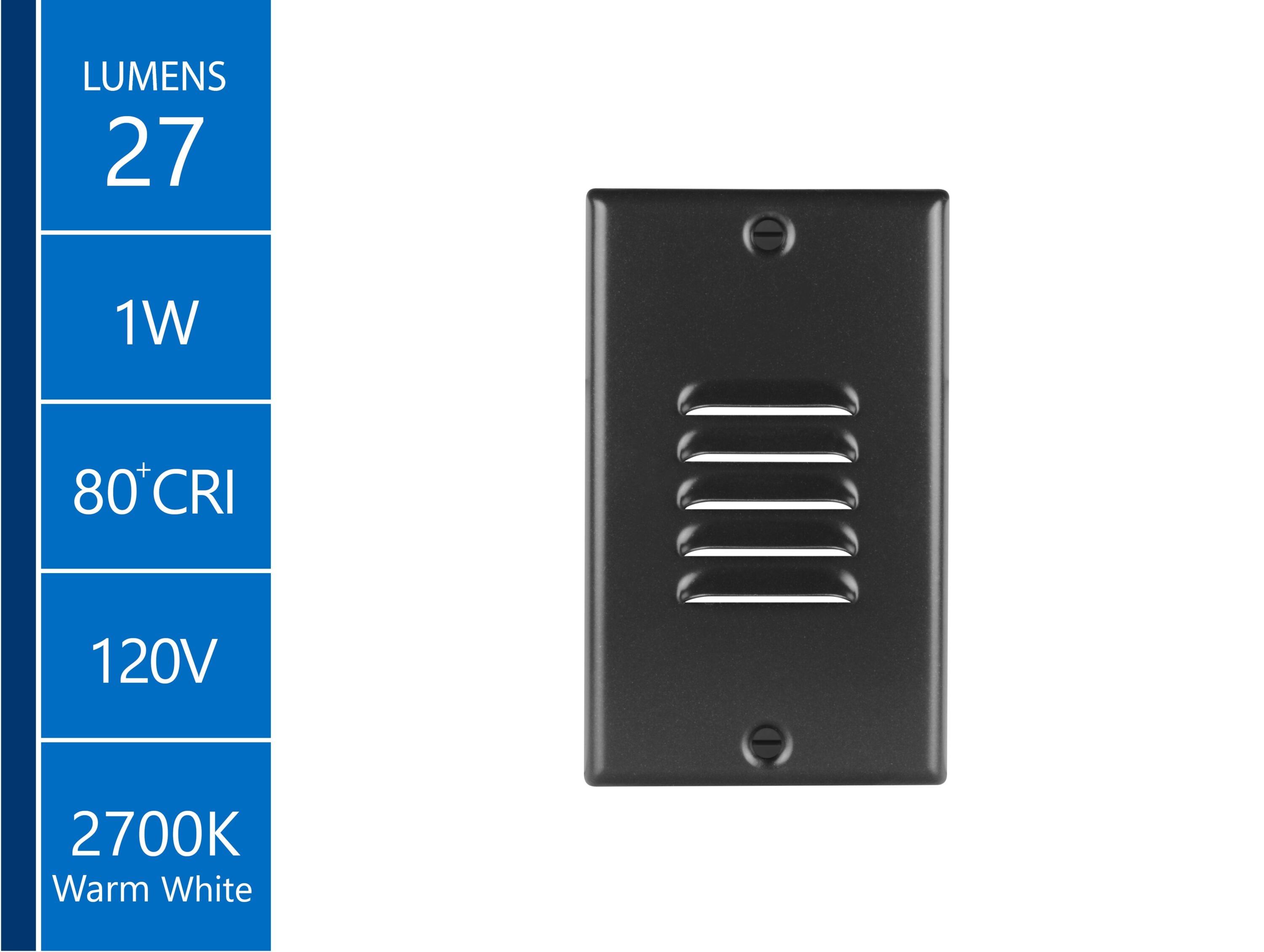 NICOR Lighting Integrated LED Step Light