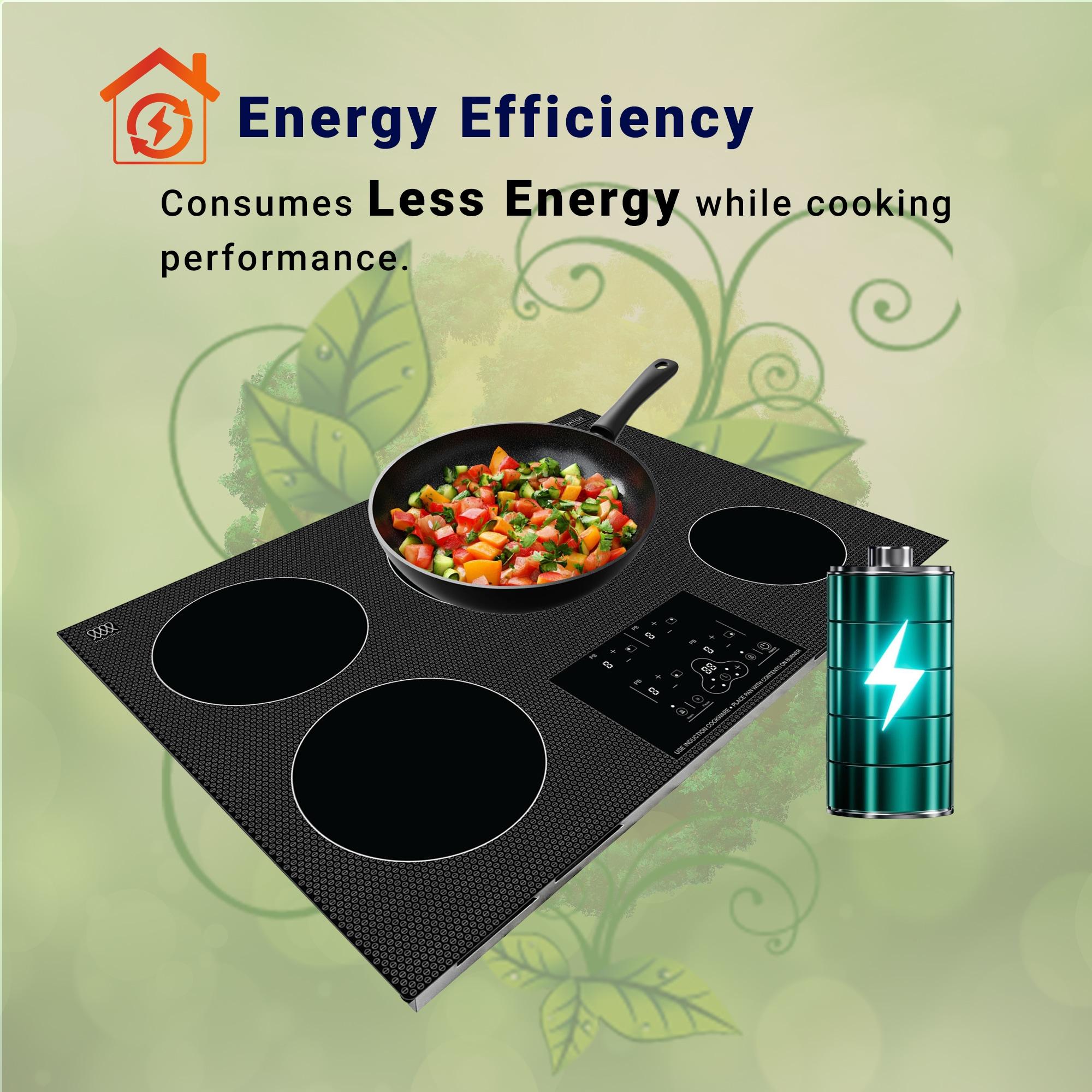 Equator Advanced Appliances Equator 30" Built-In 4 Burner Induction Cooktop POWER BOOST Keep Warm 240V/7400W BIC 304