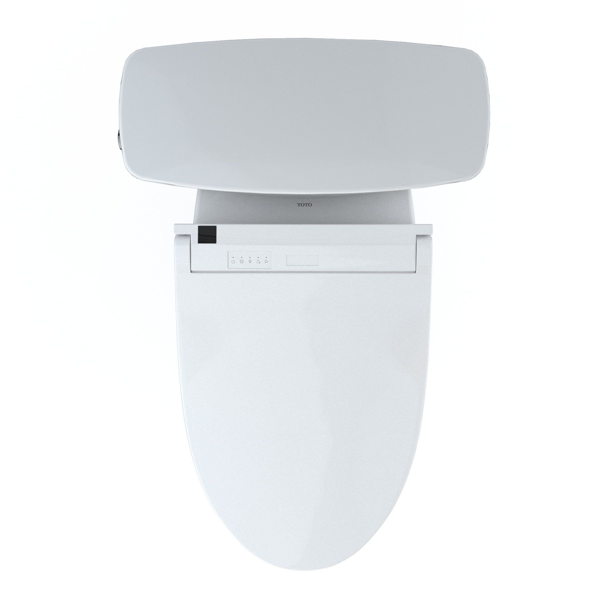 Drake® 1.28 GPF (Water Efficient) Elongated Two-Piece Toilet with Tornado Flush (Seat Included)