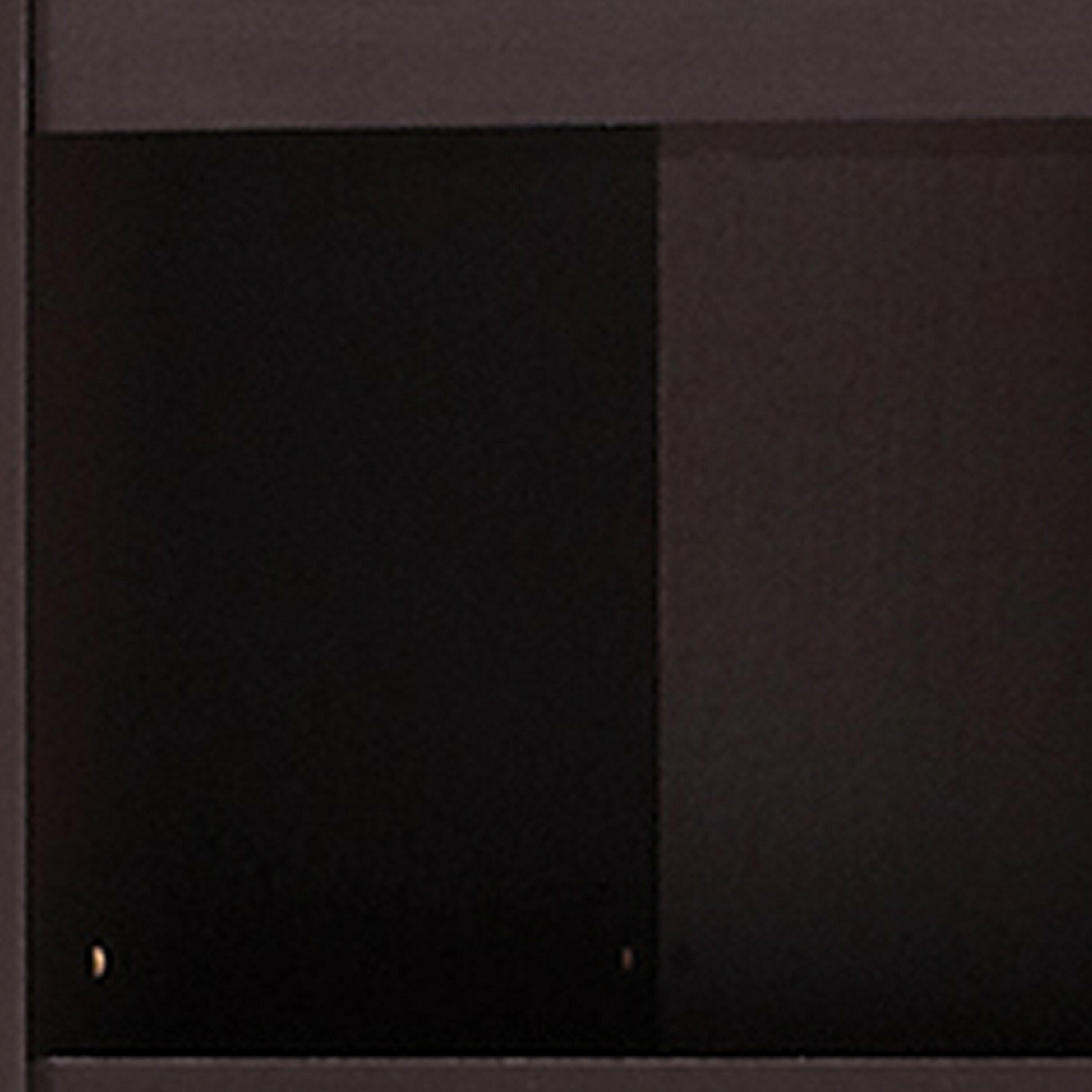Benjara 13" Modern MDF and Wood Bookcase with 9 Shelves in Dark Brown