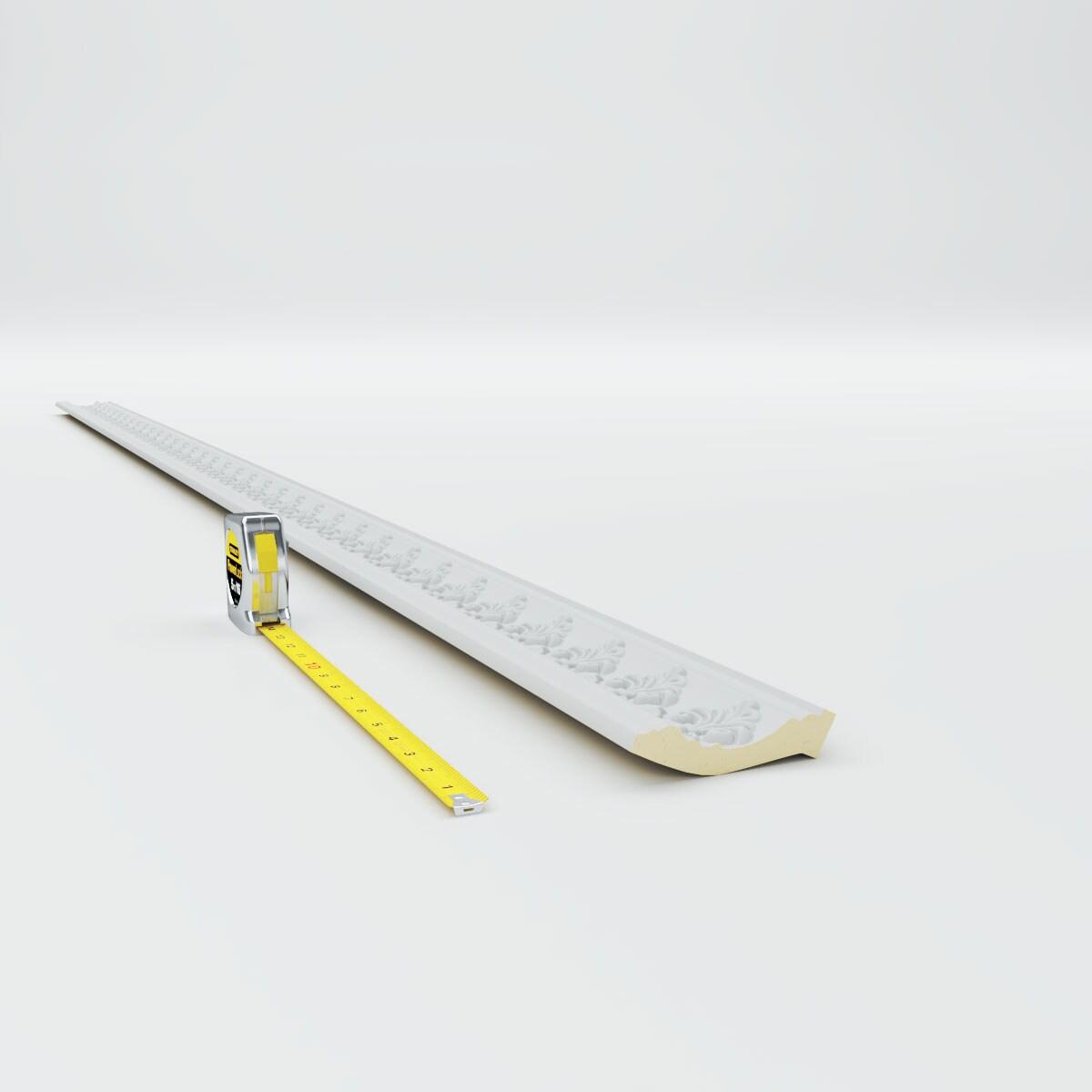 Ekena Millwork 3 7/8"H x 2 1/8"P x 4 1/2"F x 94 1/2"L Hampshire Crown Molding