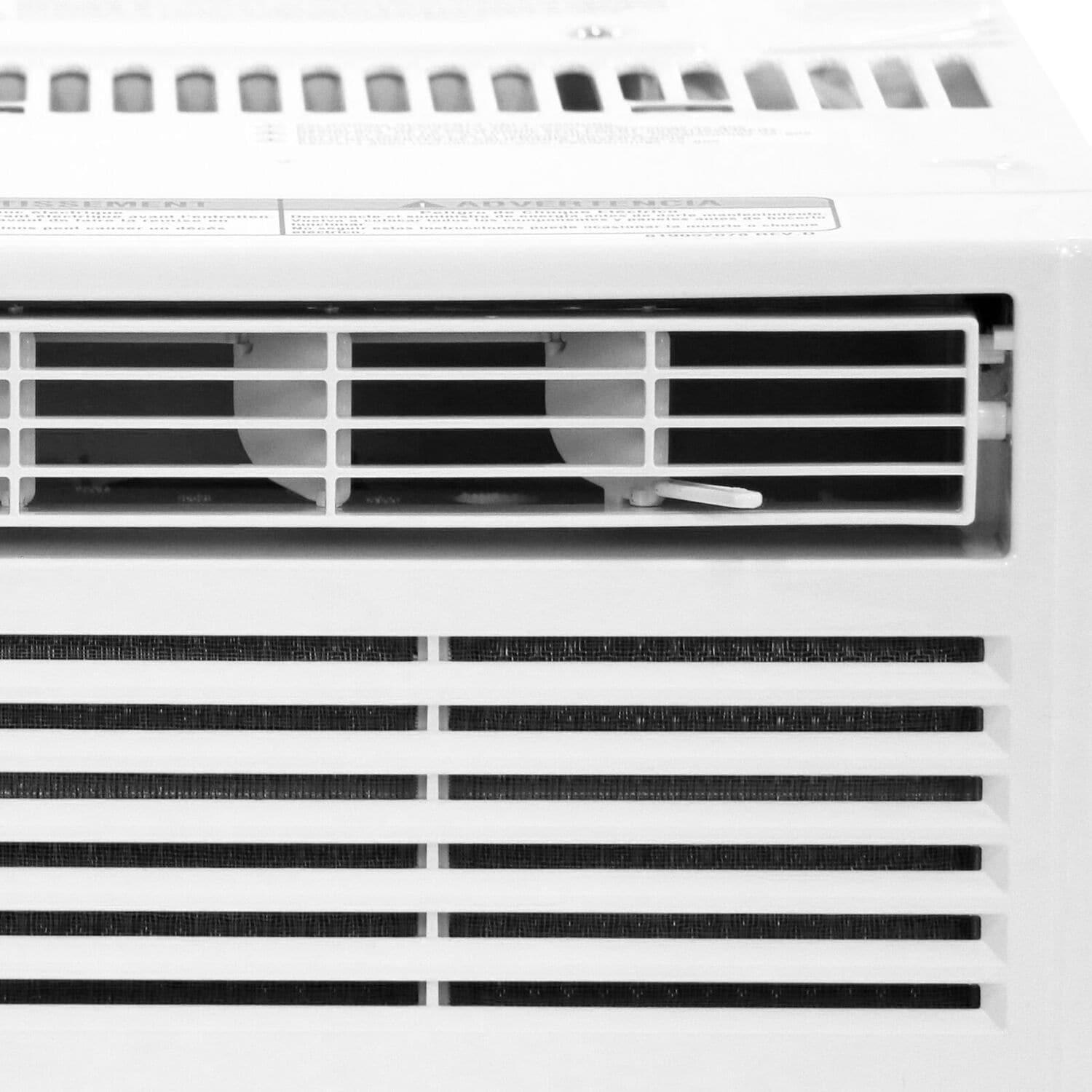 Whirlpool 6000 BTU 115V Window Mounted Air Conditioner and Dehumidifier: 3 Speeds, 8-Way Air Control, 200-500 sq. ft.