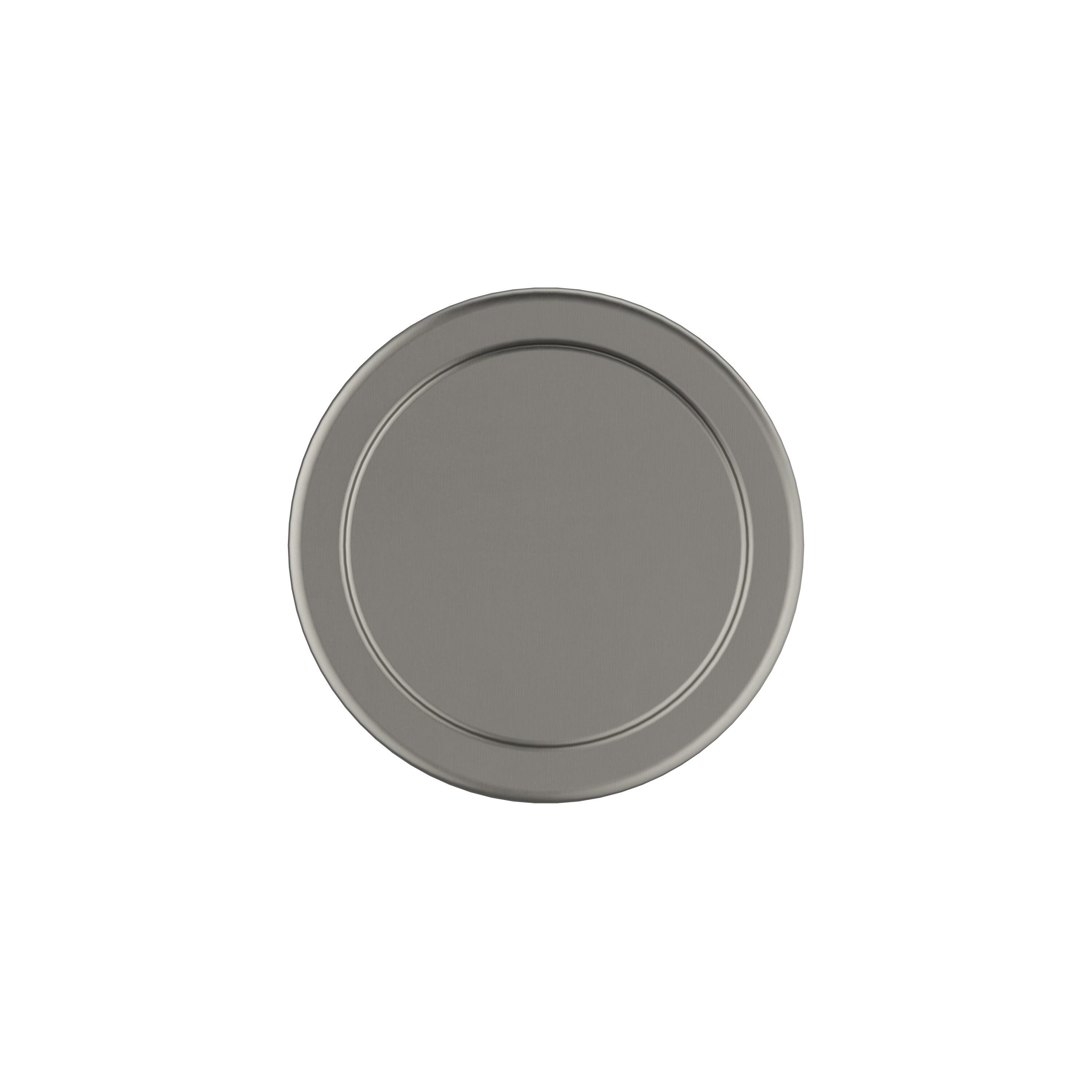 Amerock Exceed 1-1/2 inch (38mm) Diameter Satin Nickel Cabinet Knob