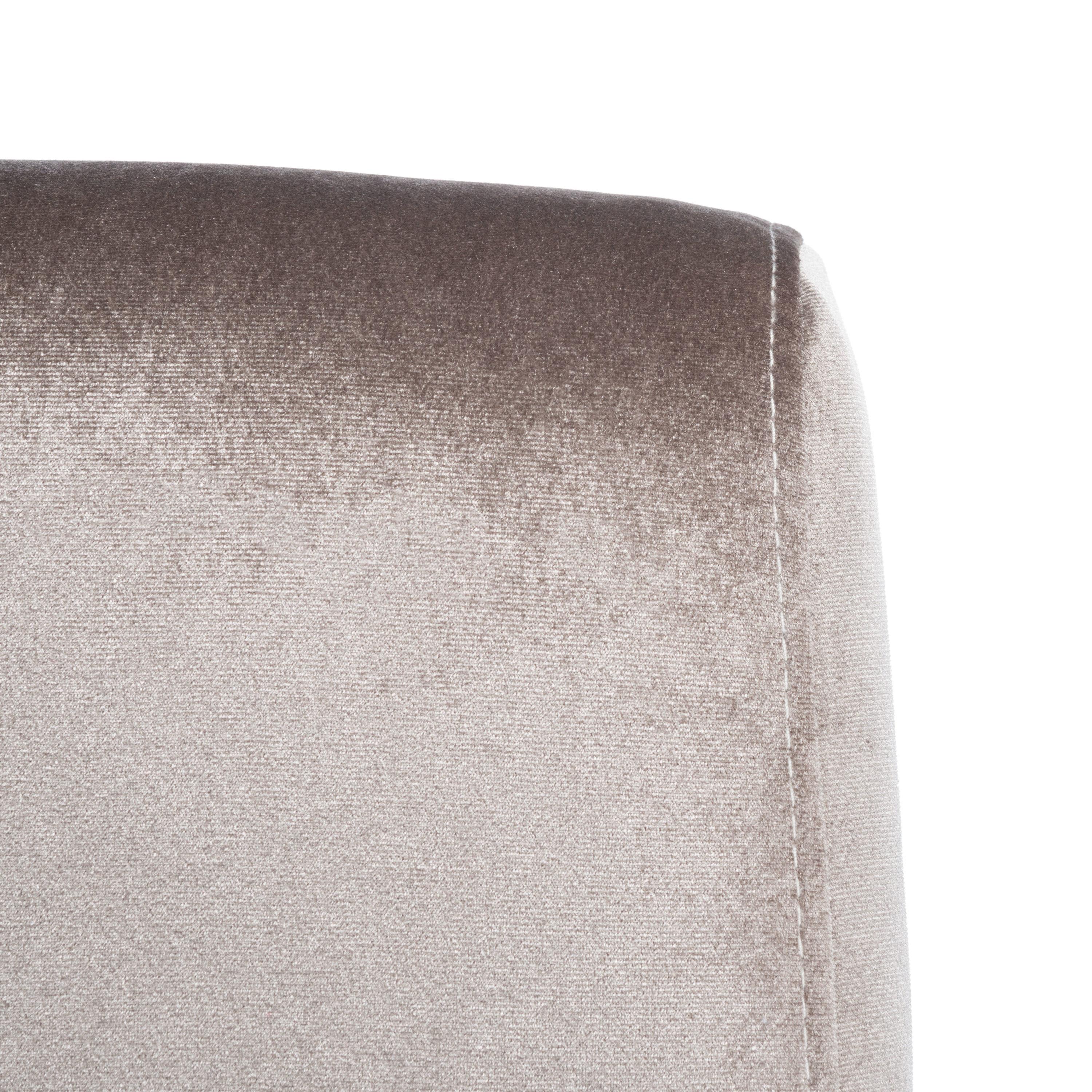 Romilly Velvet Accent Chair - Hazelwood/Gold - Safavieh