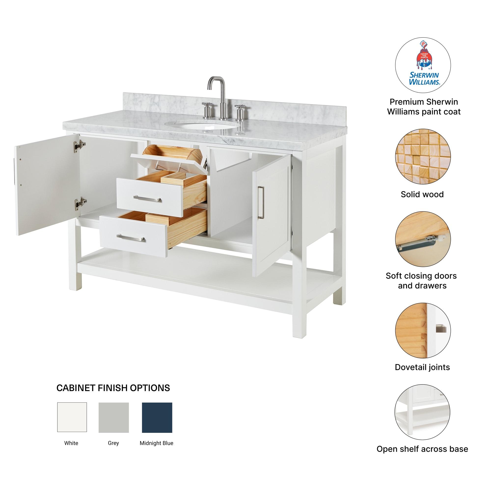 Bayhill 49'' W Single Vanity