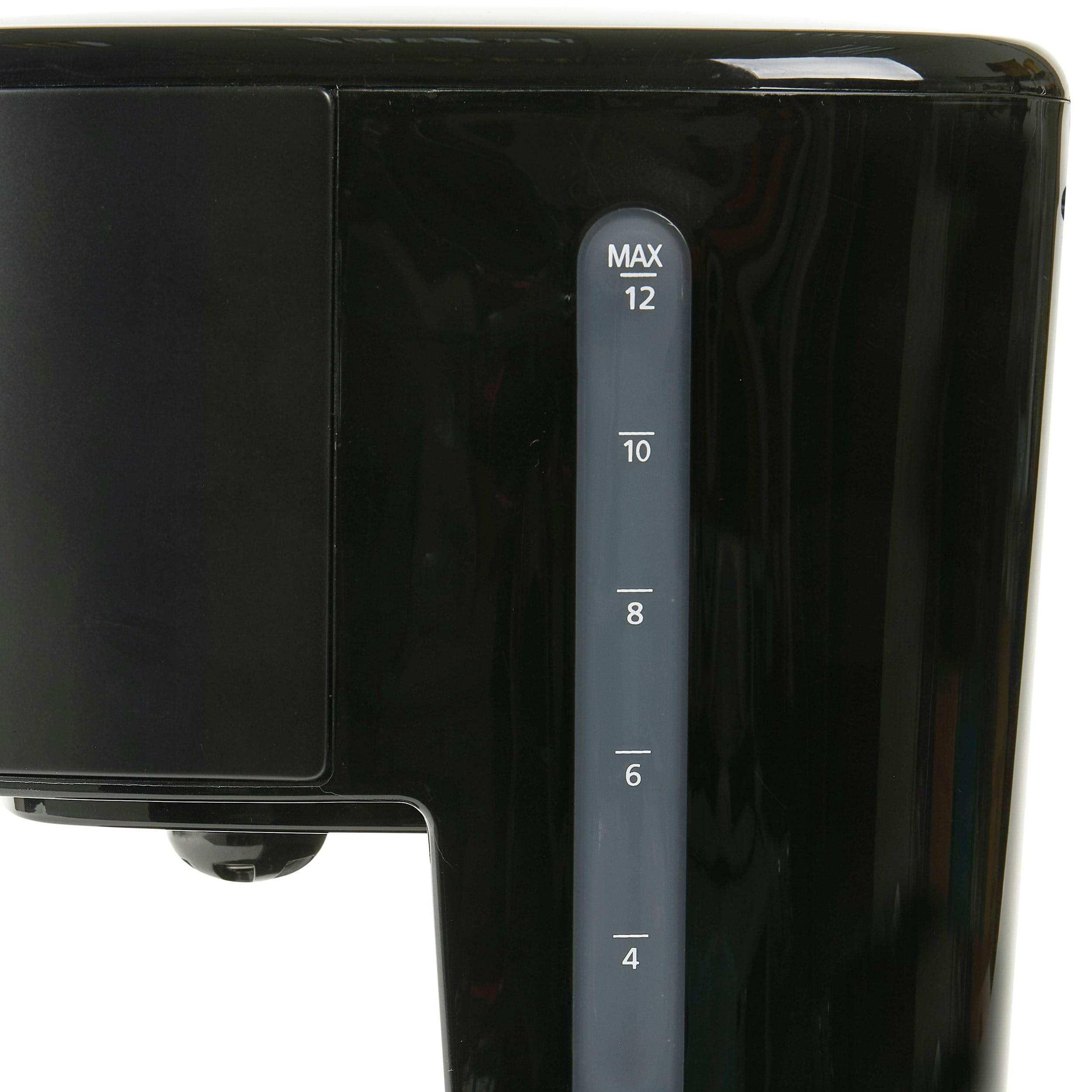 HADEN Black and Copper Programmable Drip Coffee Maker
