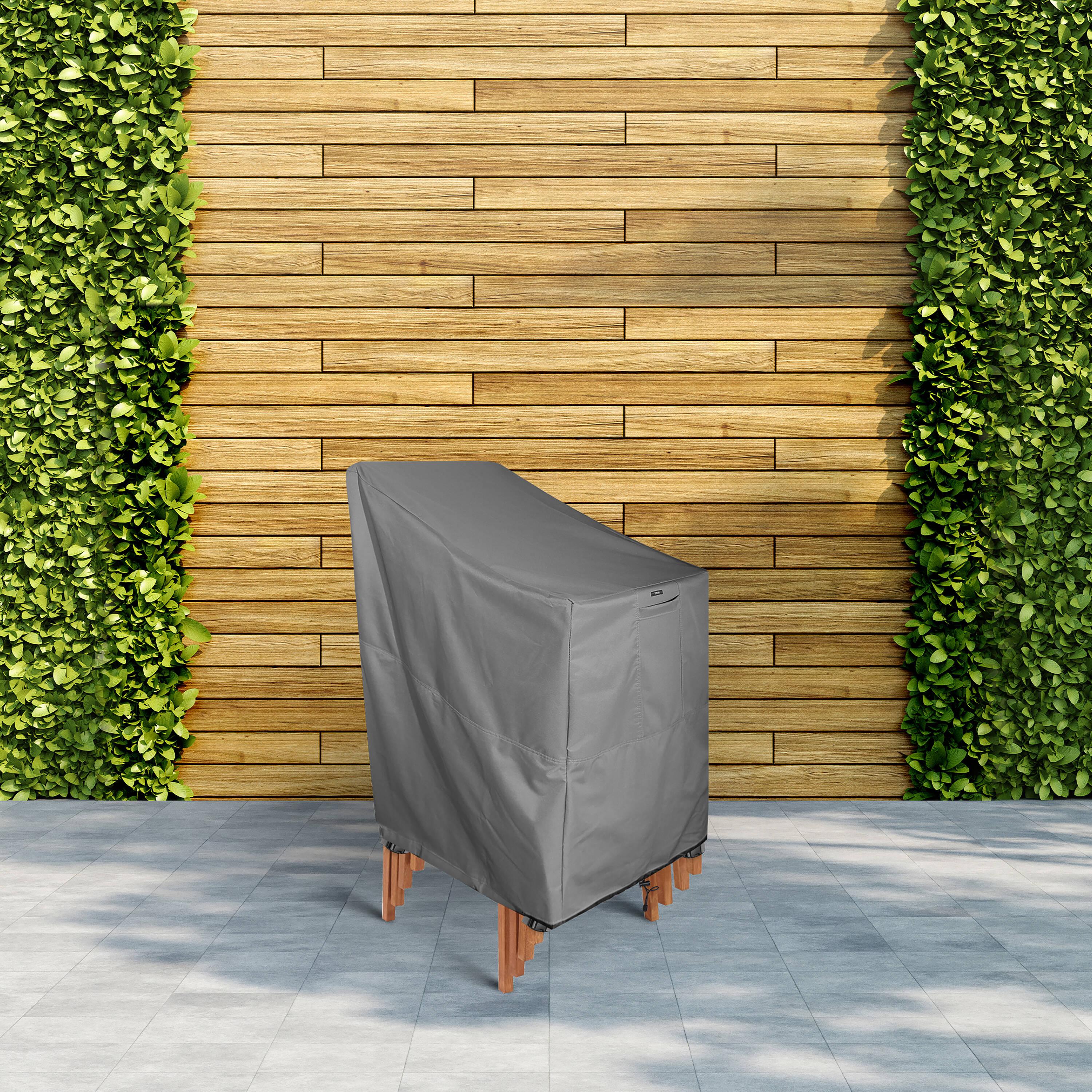 KHOMO Gear - Titan Series - Stackable Chair Cover - Heavy Duty Premium Outdoor Furniture Protector