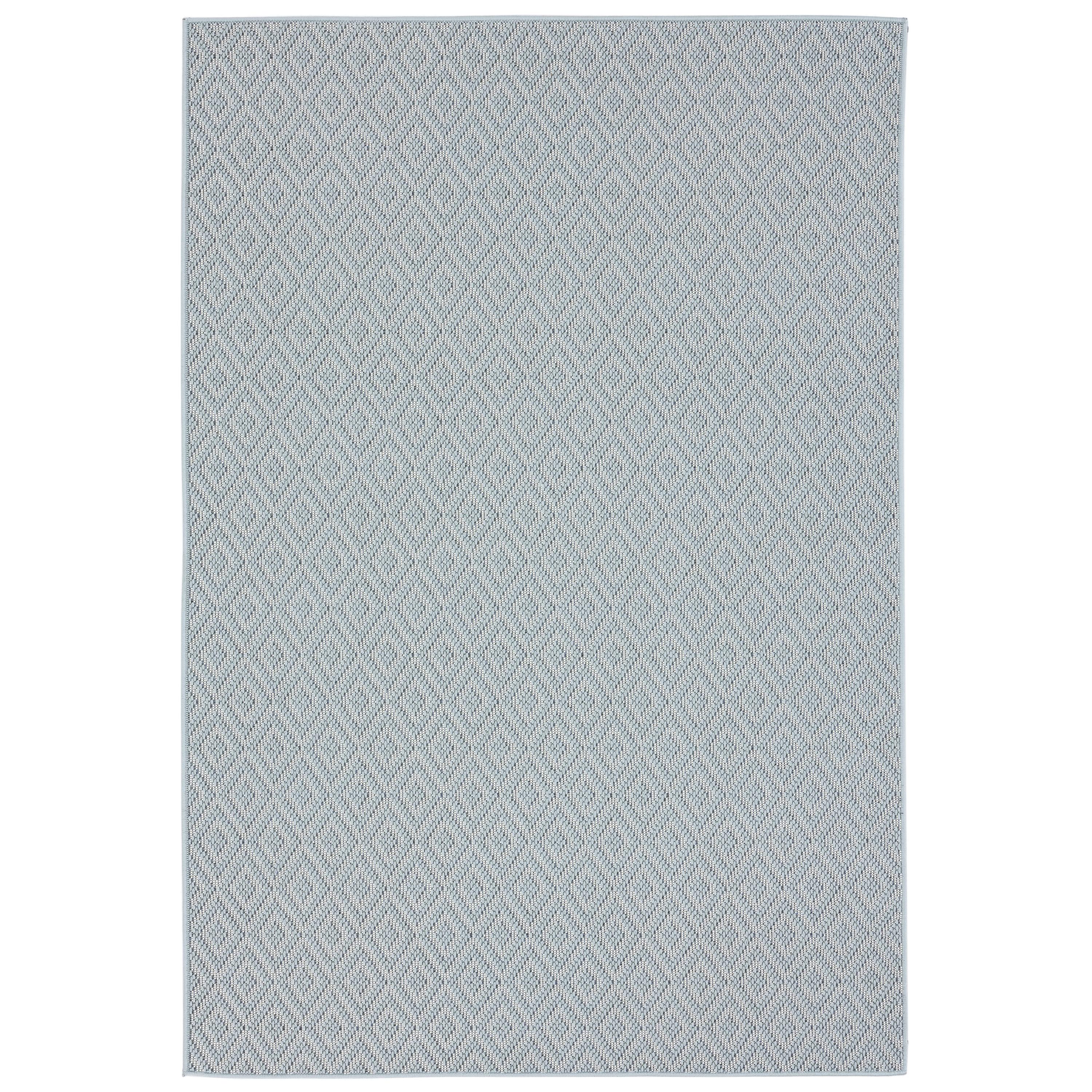 7'10" x 10'2" Tripoli Lydia Indoor/Outdoor Rug Blue/Cream - Home Dynamix: UV & Stain Resistant, Woven